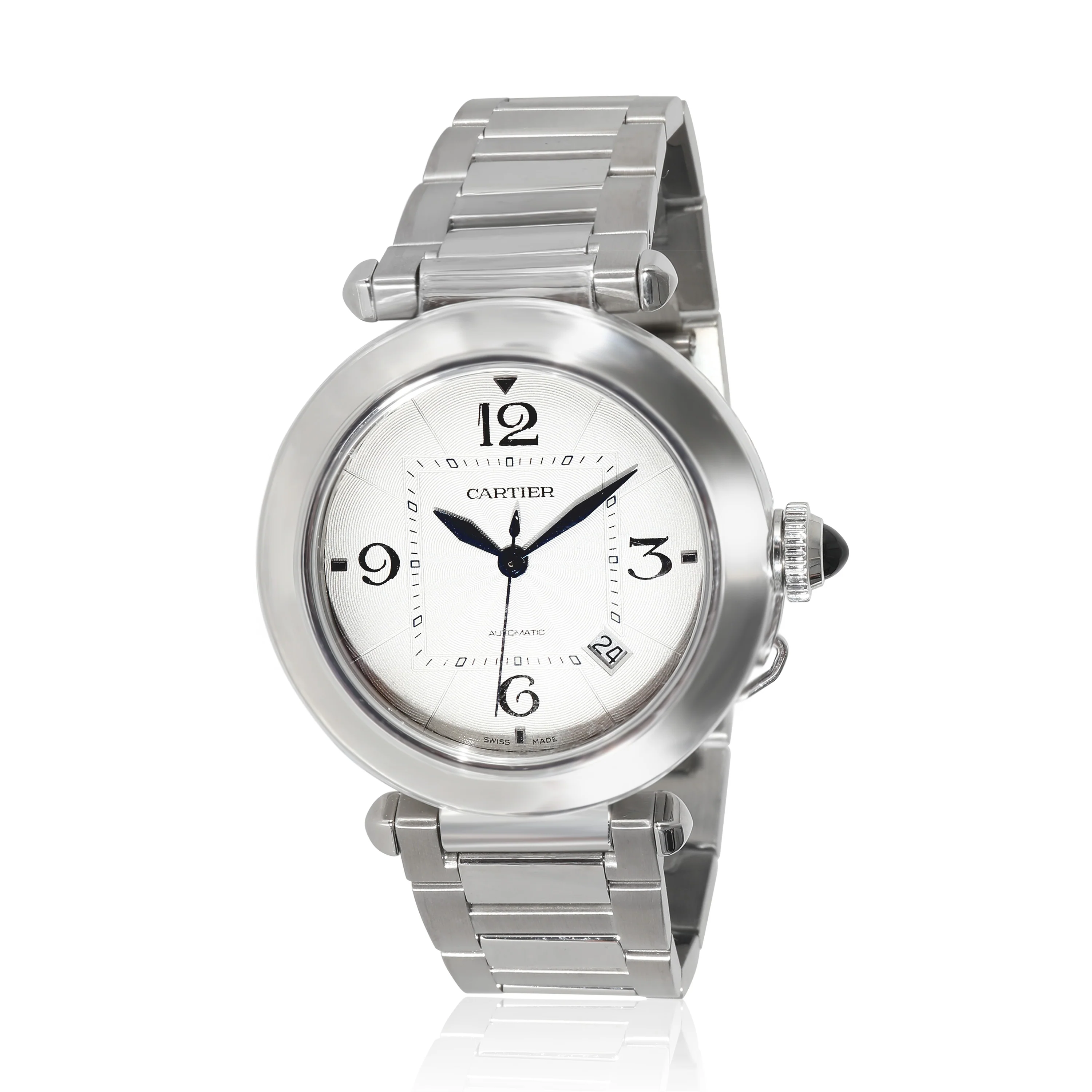 Pasha de Cartier WSPA0009 Mens Watch in Stainless Steel