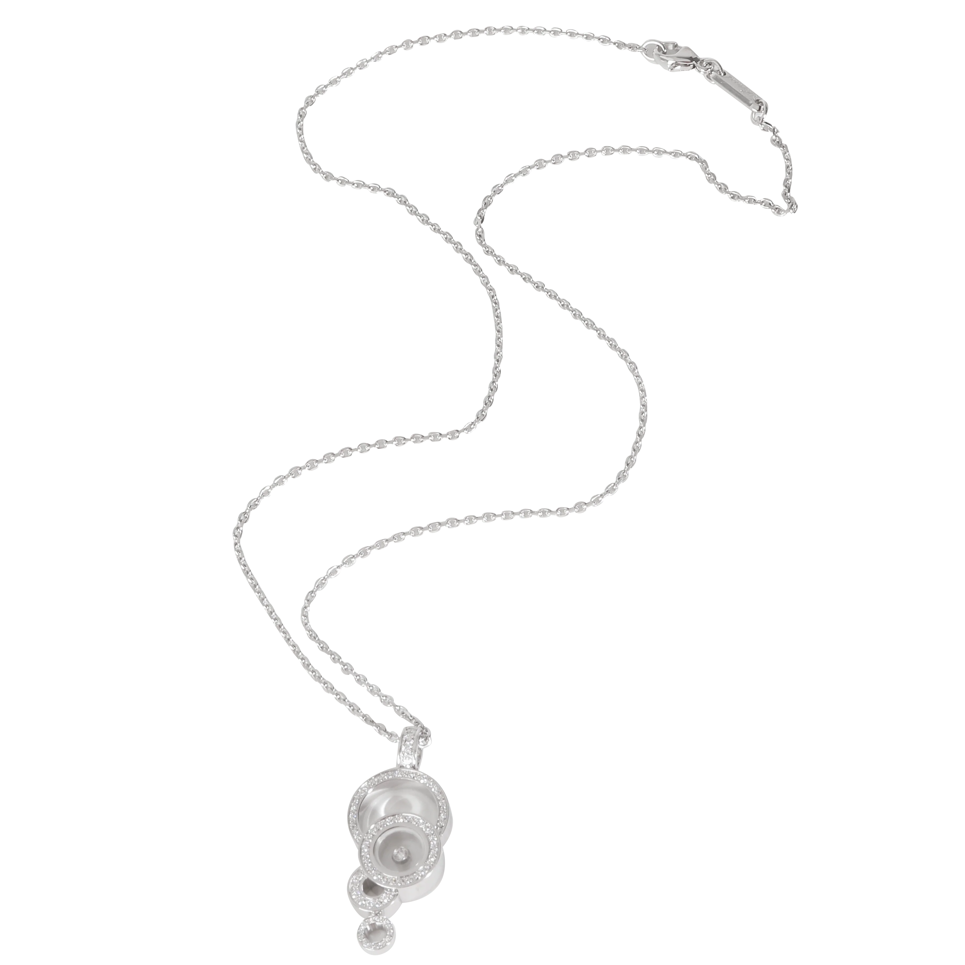 Happy Diamonds Bubble Pendant 18K White Gold - Image 3