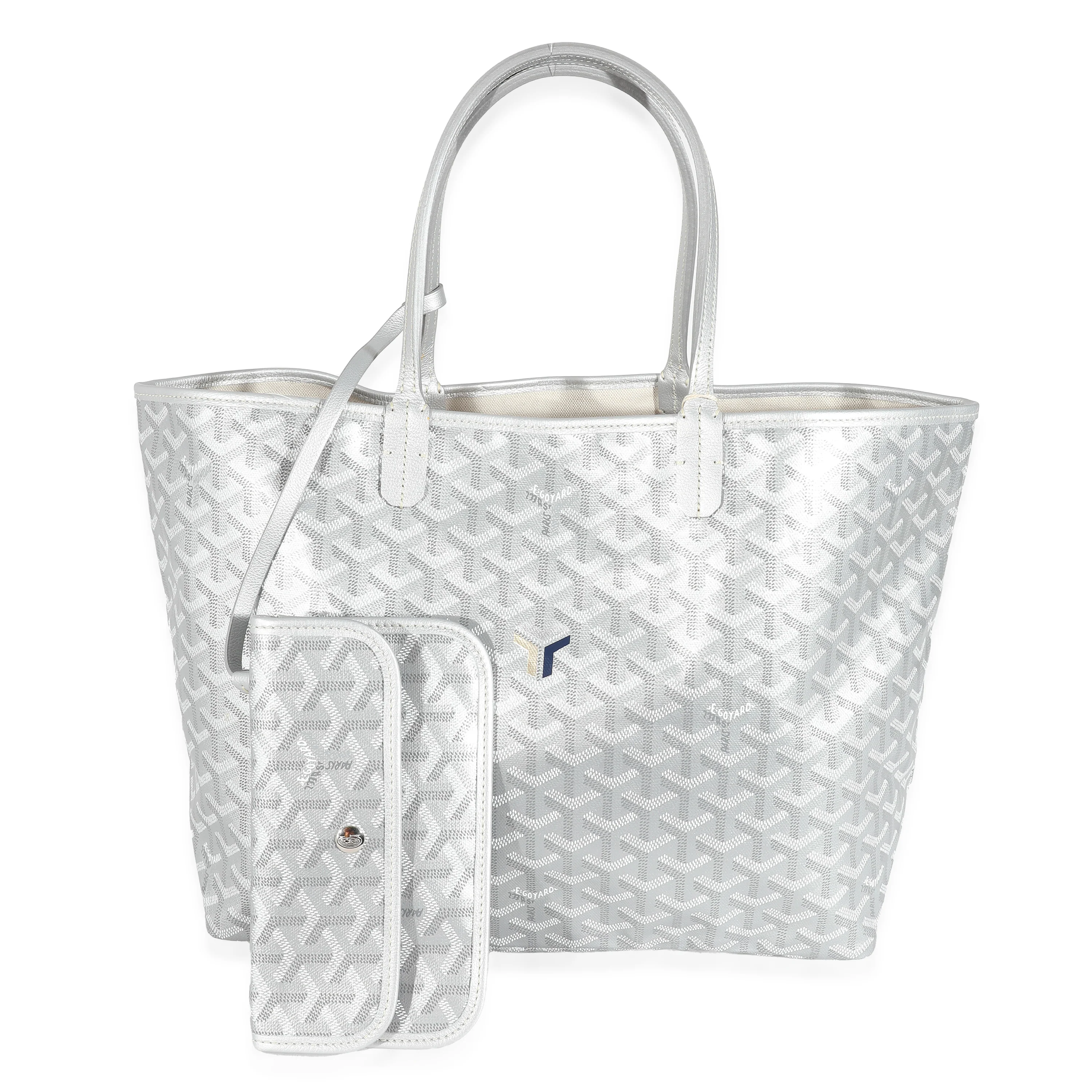 Goyard Silver Goyardine Canvas Precious Metals St. Louis PM