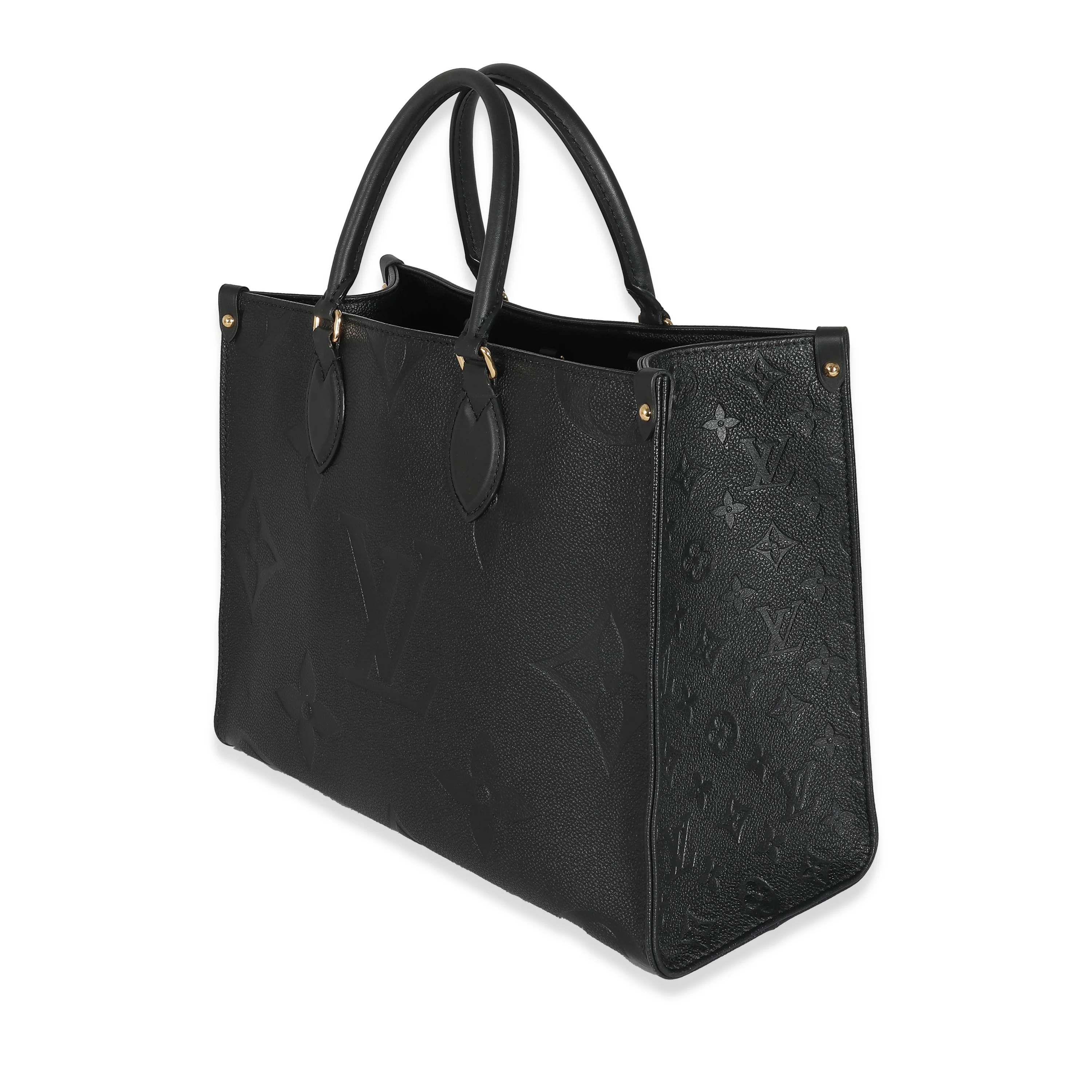 Louis Vuitton Black Monogram Giant Empreinte Onthego MM - Image 2