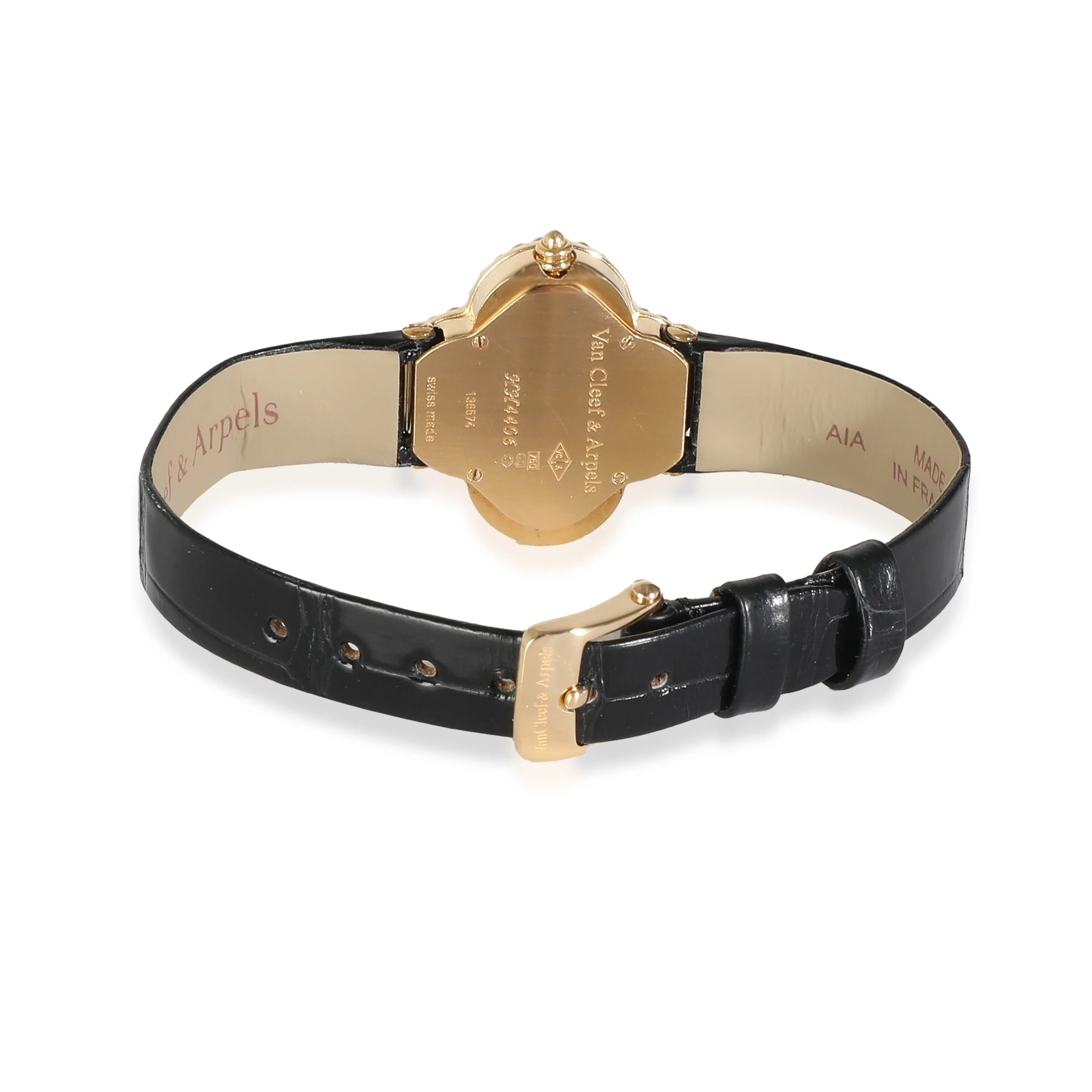 Van Cleef & Arpels Alhambra VCARD22000 Womens Watch in 18kt Yellow Gold - Image 4