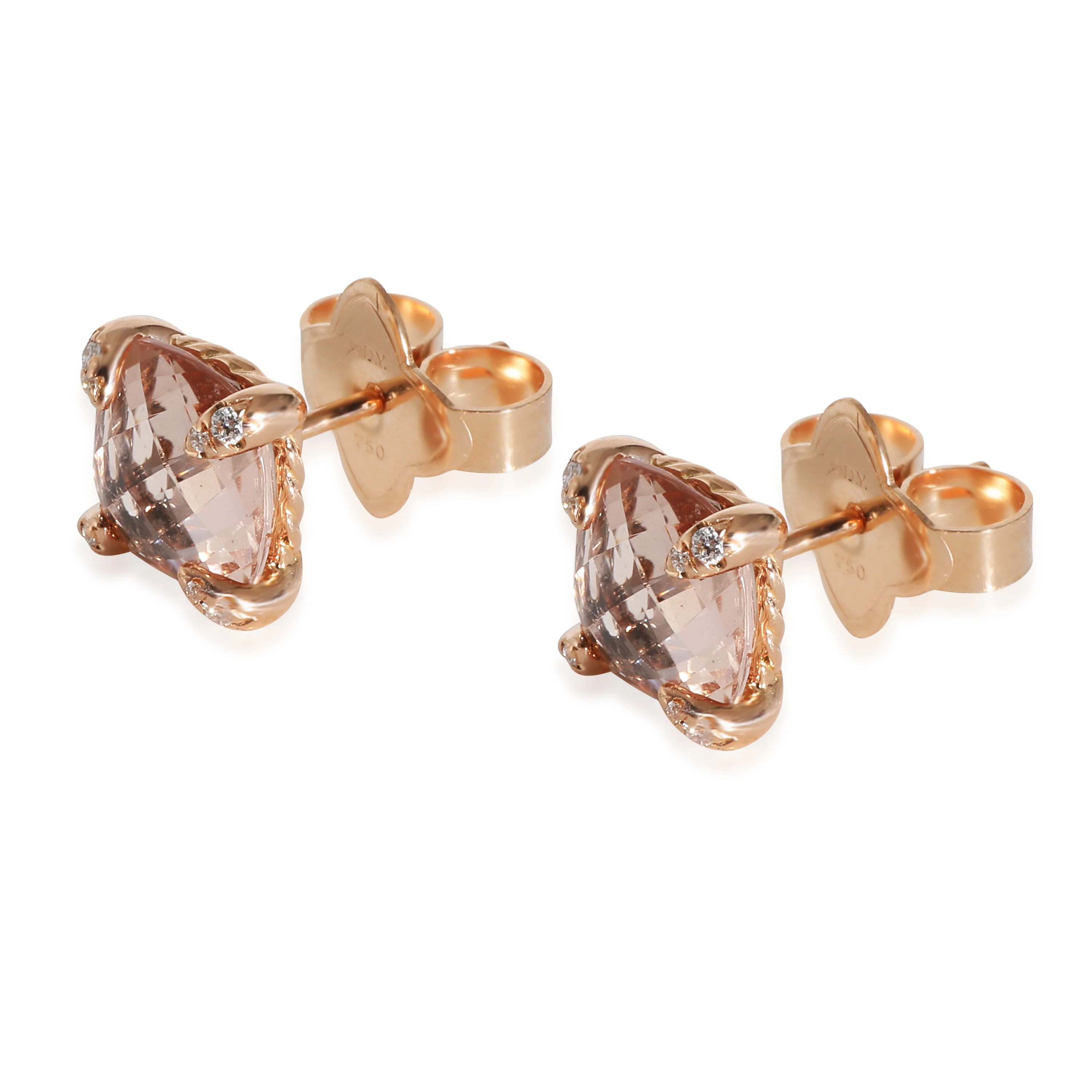 Chatelaine Collection for Women Fashion Earring in 18K Rose Gold 0. - Image 2