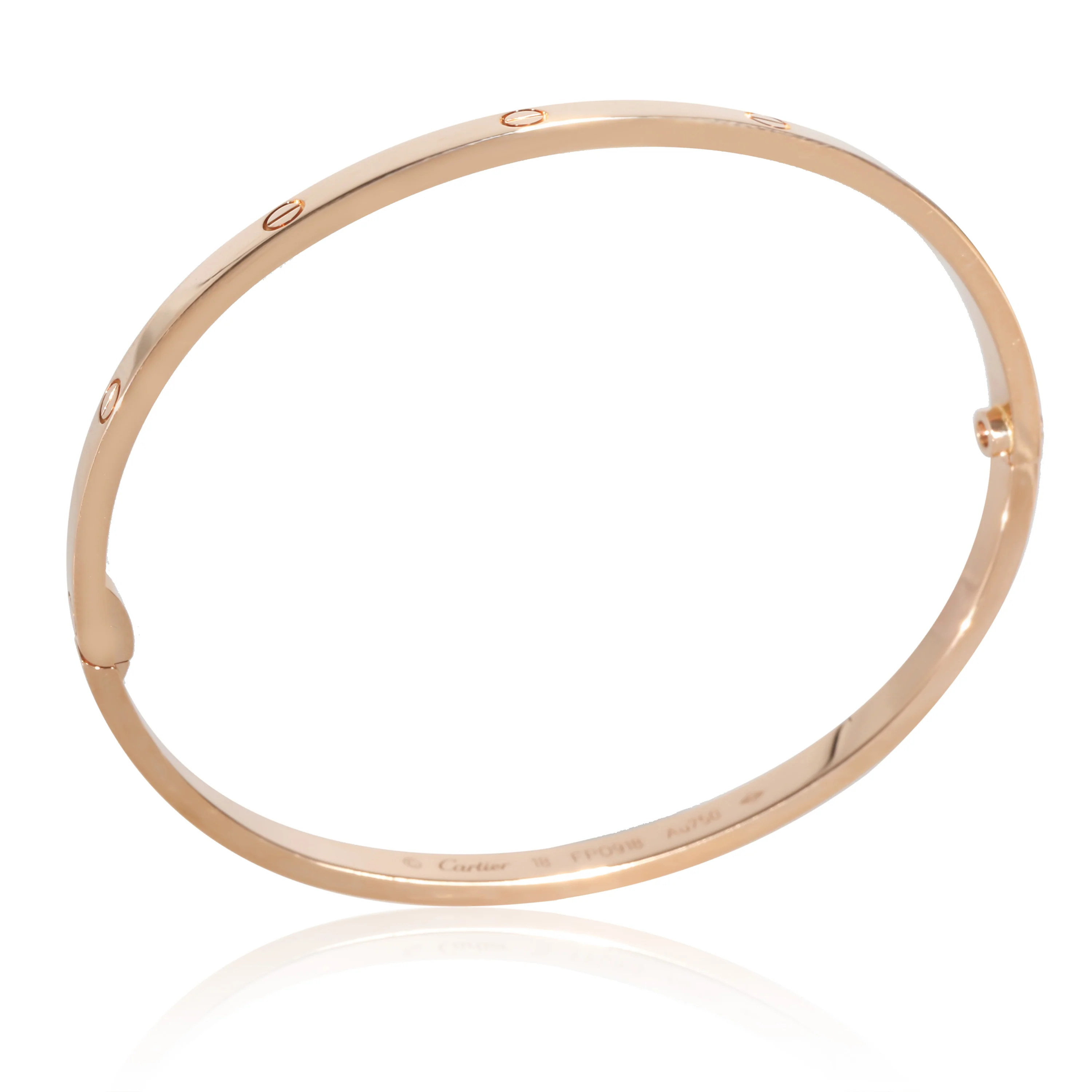 Cartier Love Bracelet, Small Model (Rose Gold) - Image 5