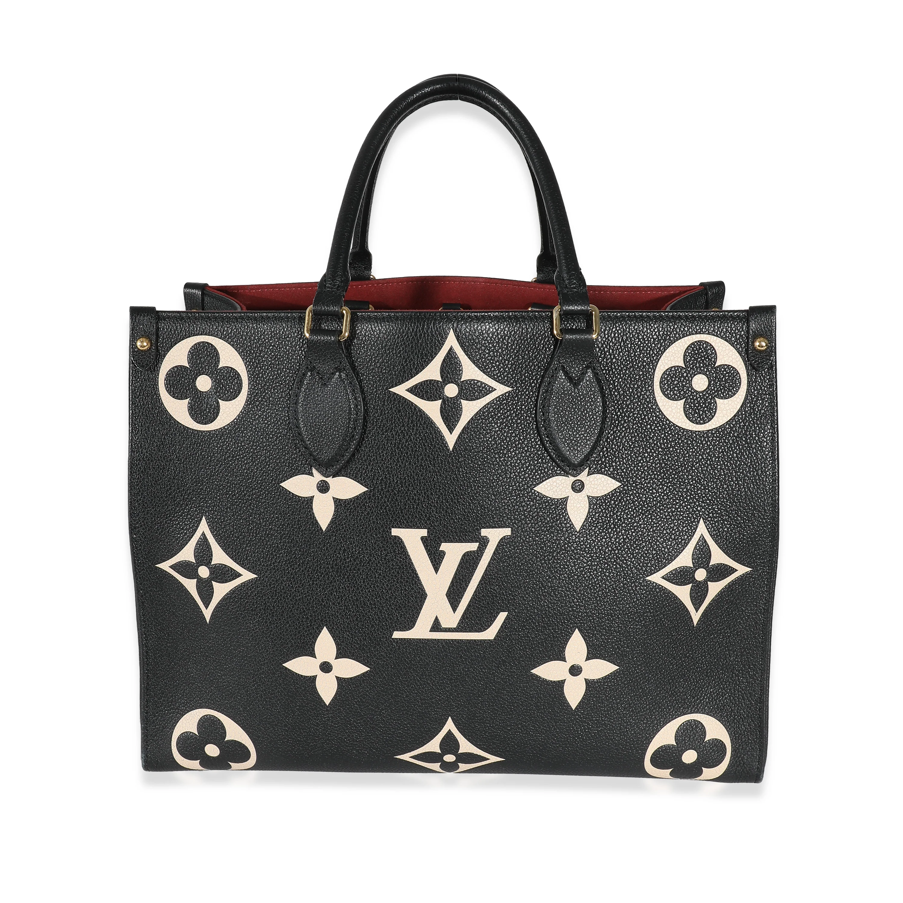 Black Beige Empreinte Monogram Giant Onthego MM - Image 4