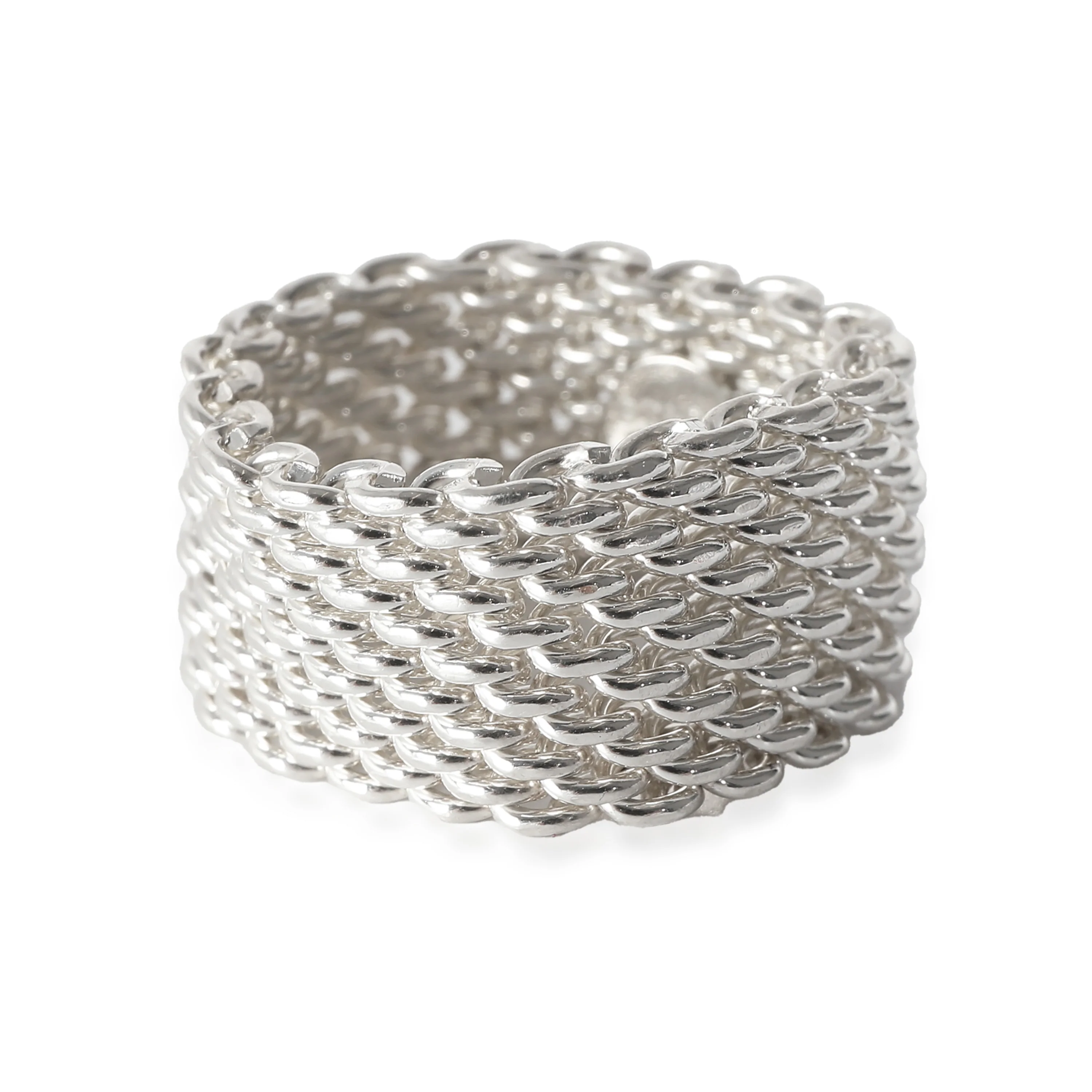 Somerset Mesh Ring in  Sterling Silver - Image 2