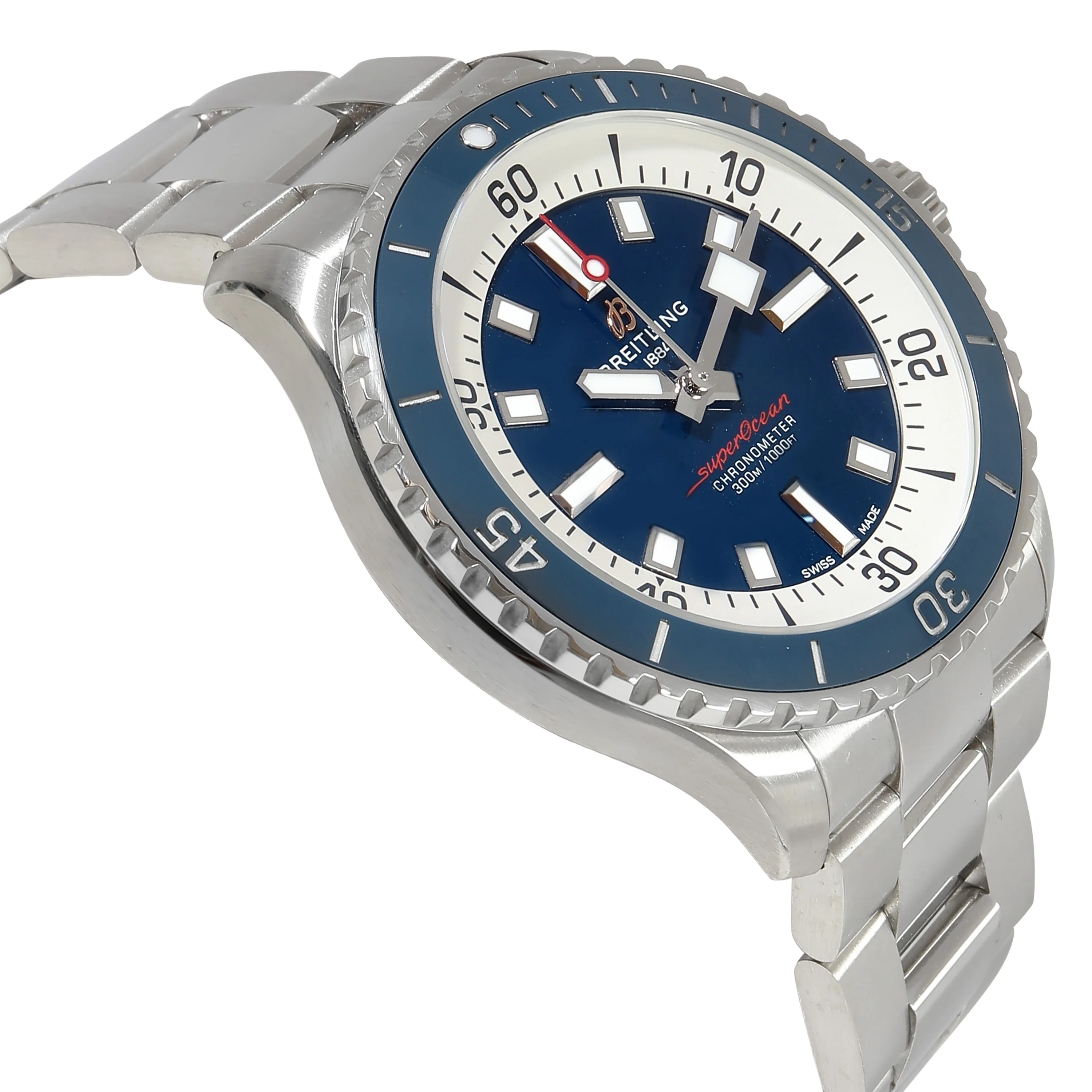 Superocean 42 A17375E71C1A1 Mens Watch in Stainless Steel - Image 2