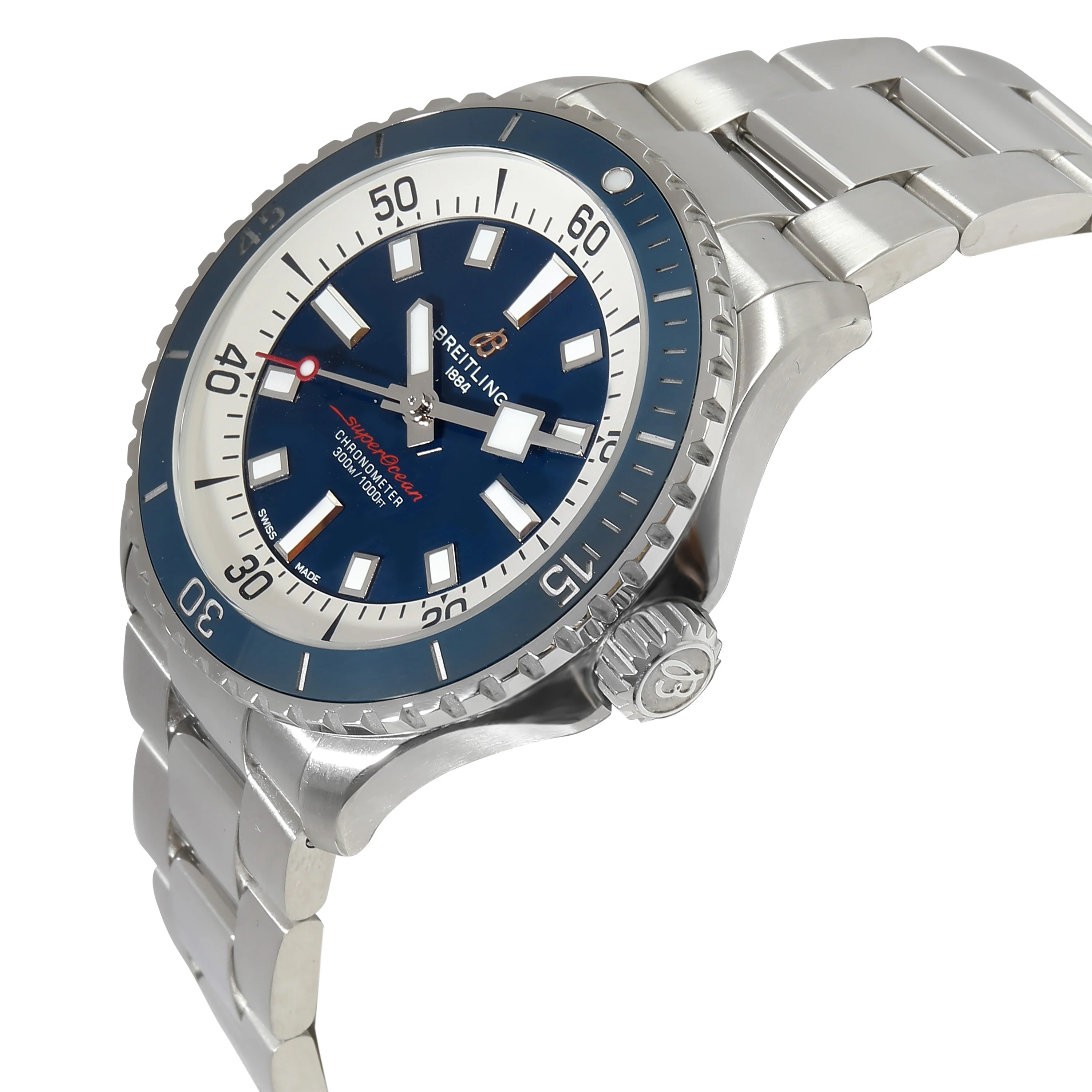 Superocean 42 A17375E71C1A1 Mens Watch in Stainless Steel - Image 3