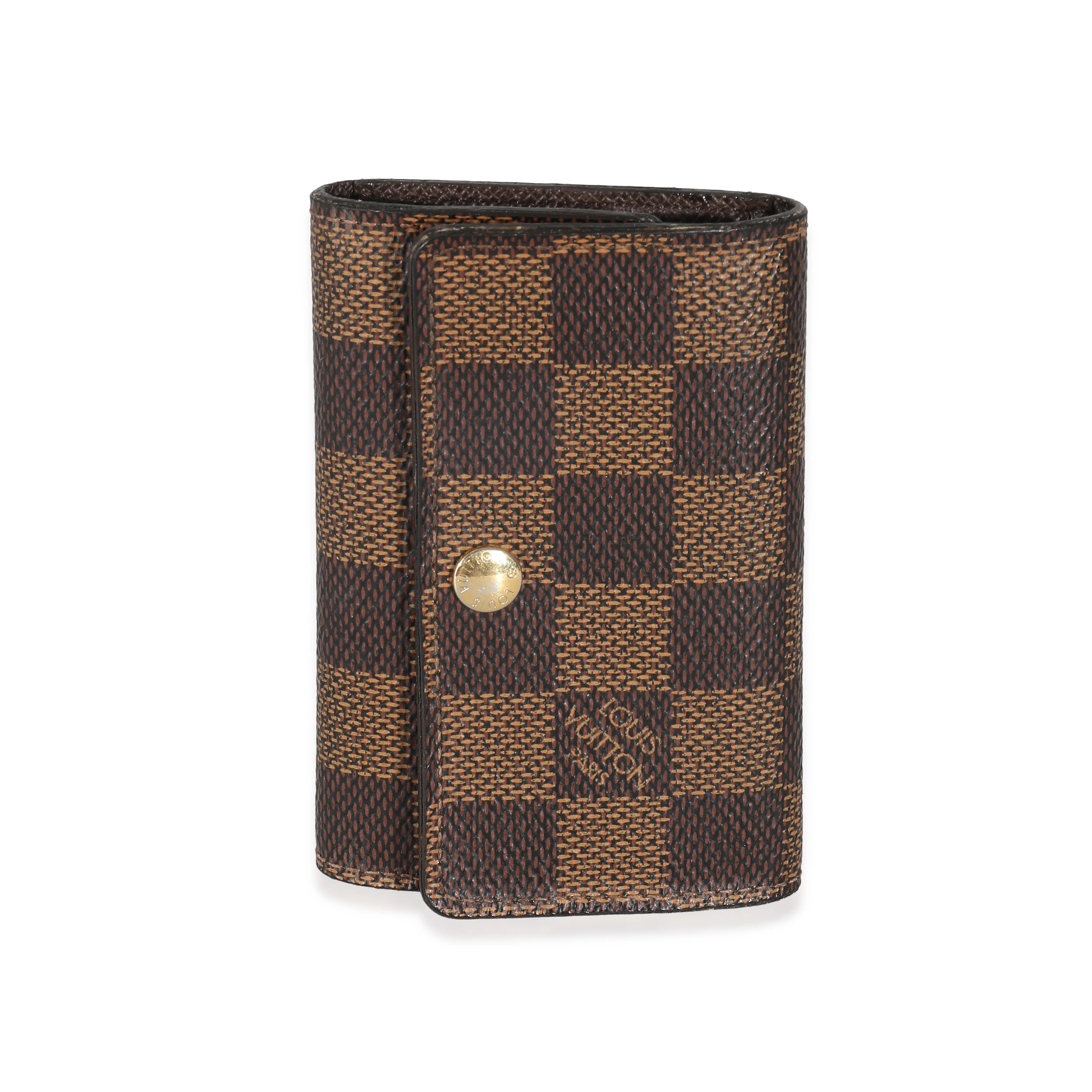 Louis Vuitton Damier Ebene Canvas Six Key Holder
