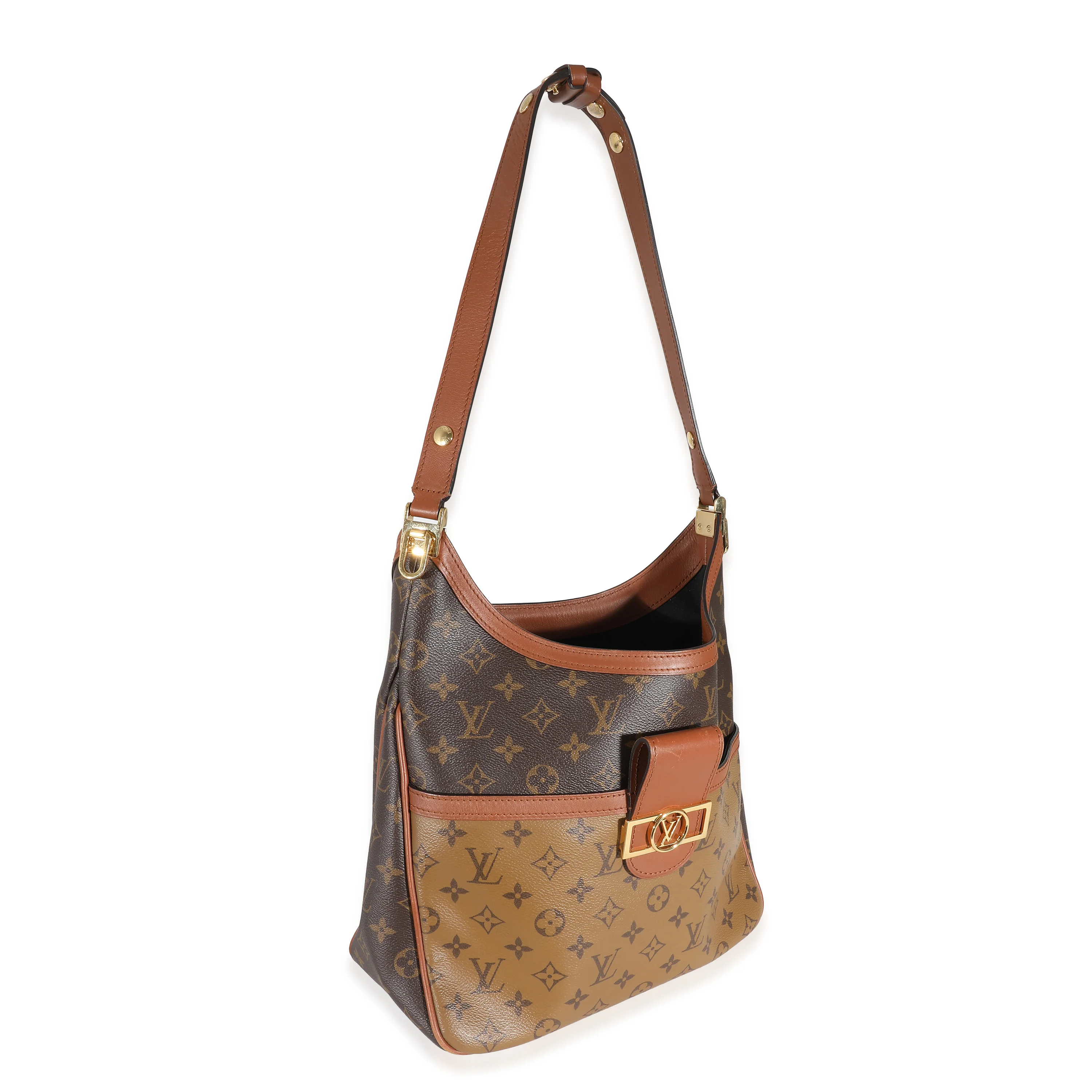 Reverse Monogram Canvas Dauphine Hobo - Image 3