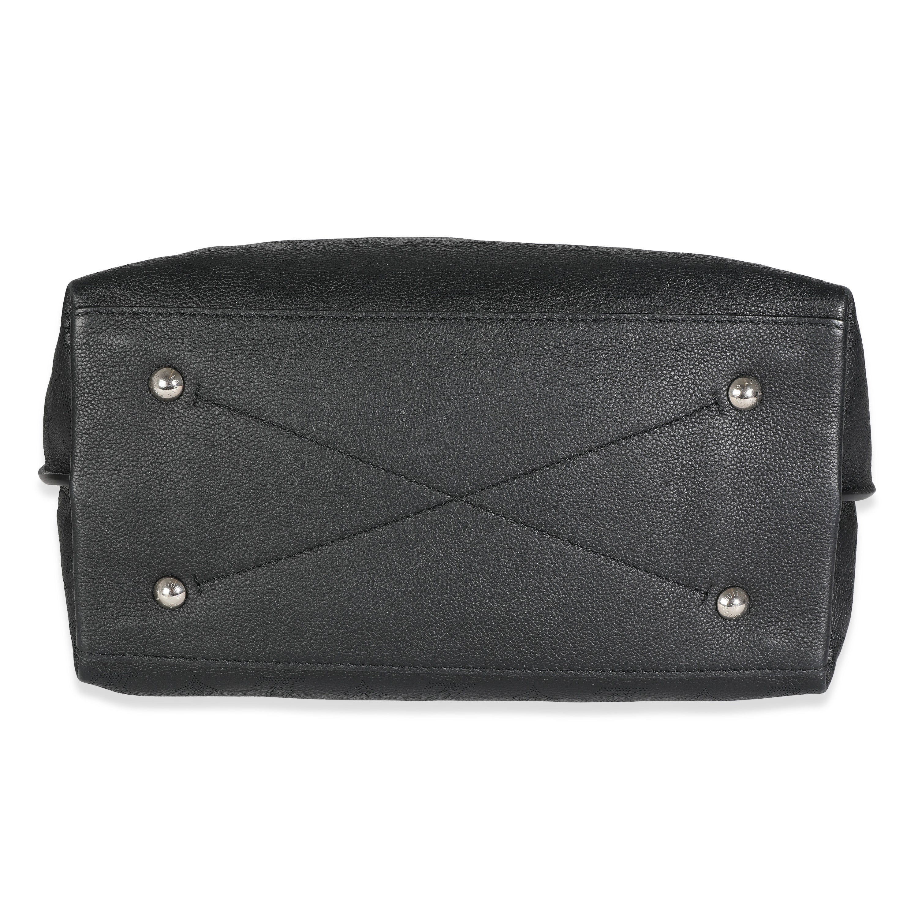 Black Monogram Mahina Carmel Hobo - Image 5