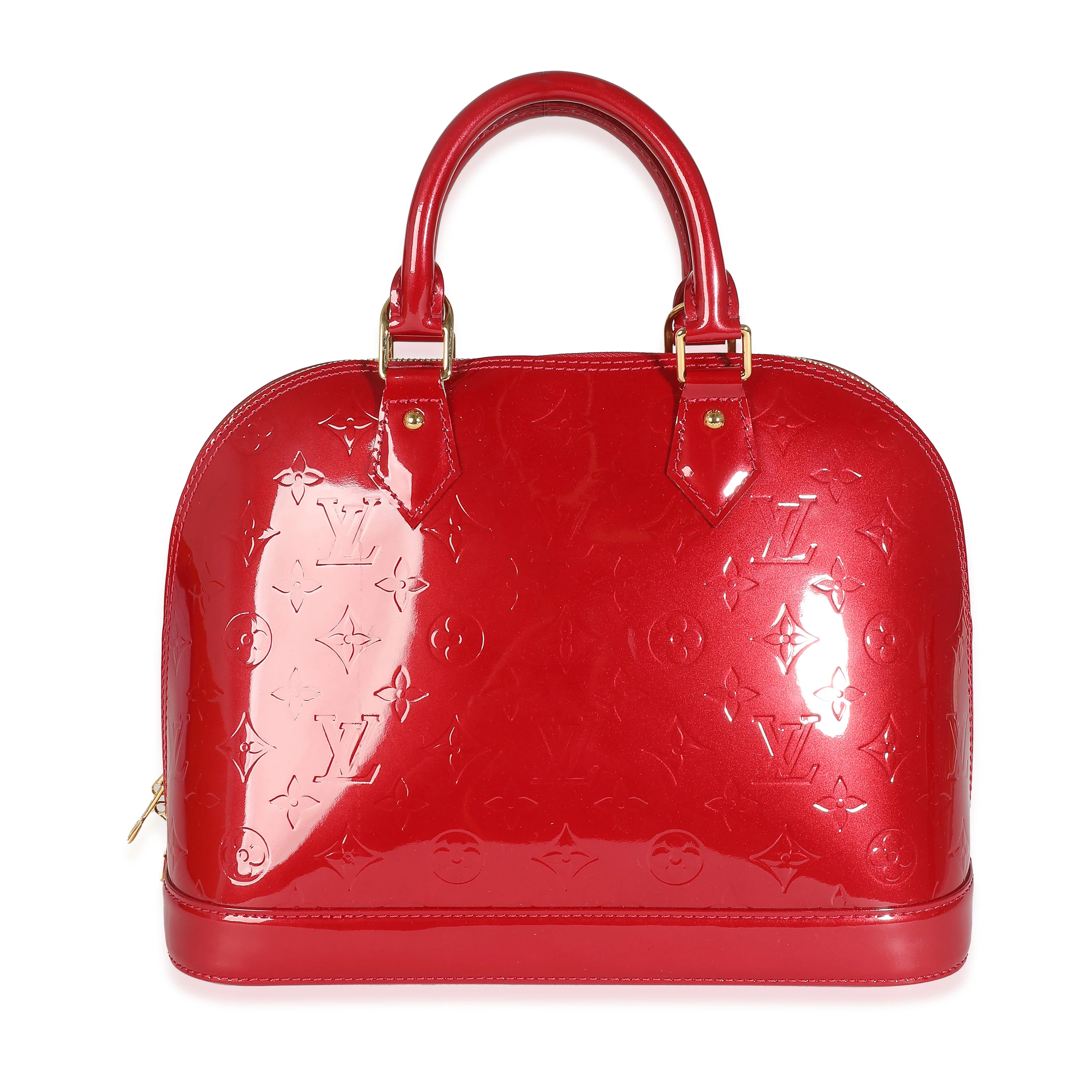 Louis Vuitton Cerise Monogram Vernis Alma PM - Image 3