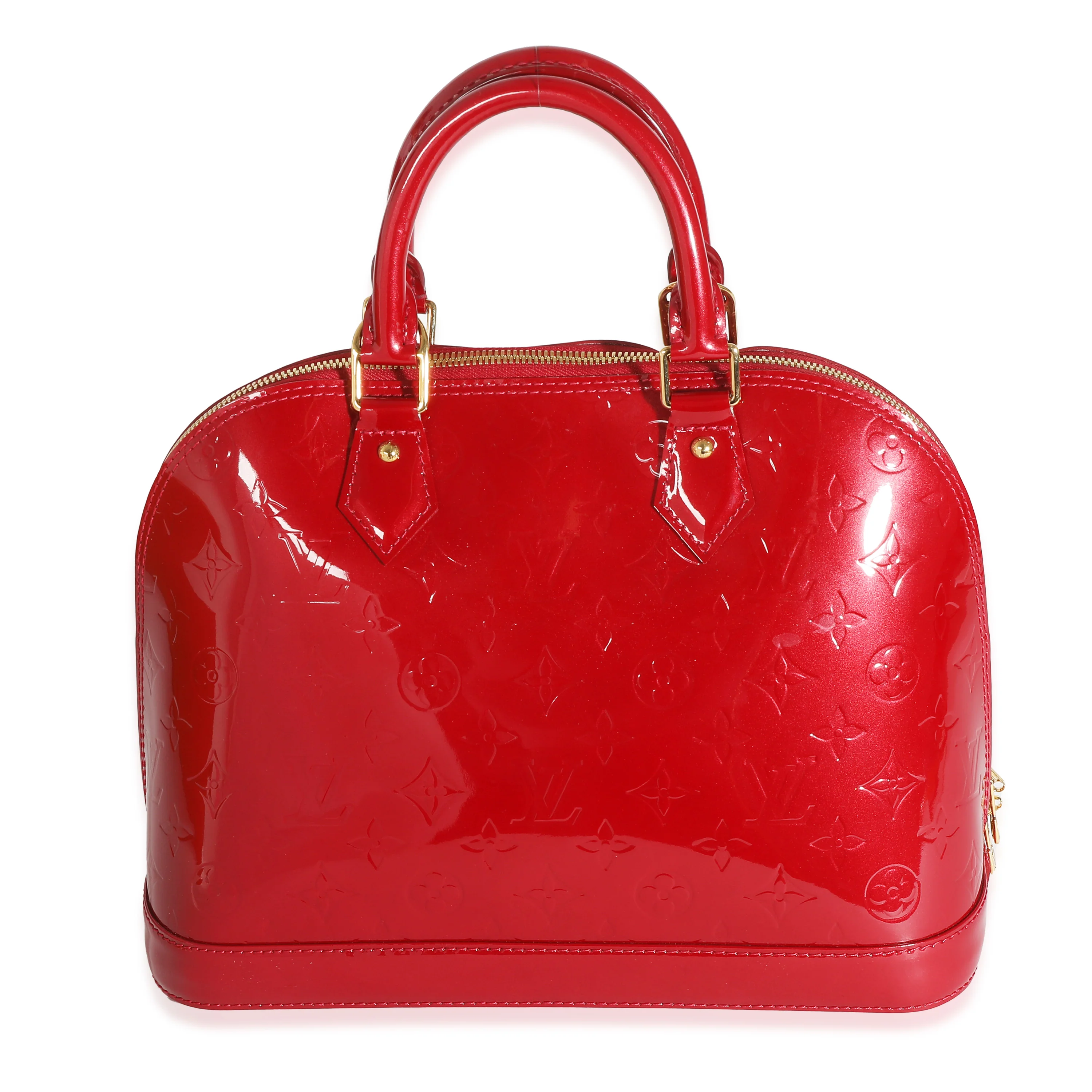 Louis Vuitton Cerise Monogram Vernis Alma PM - Image 4