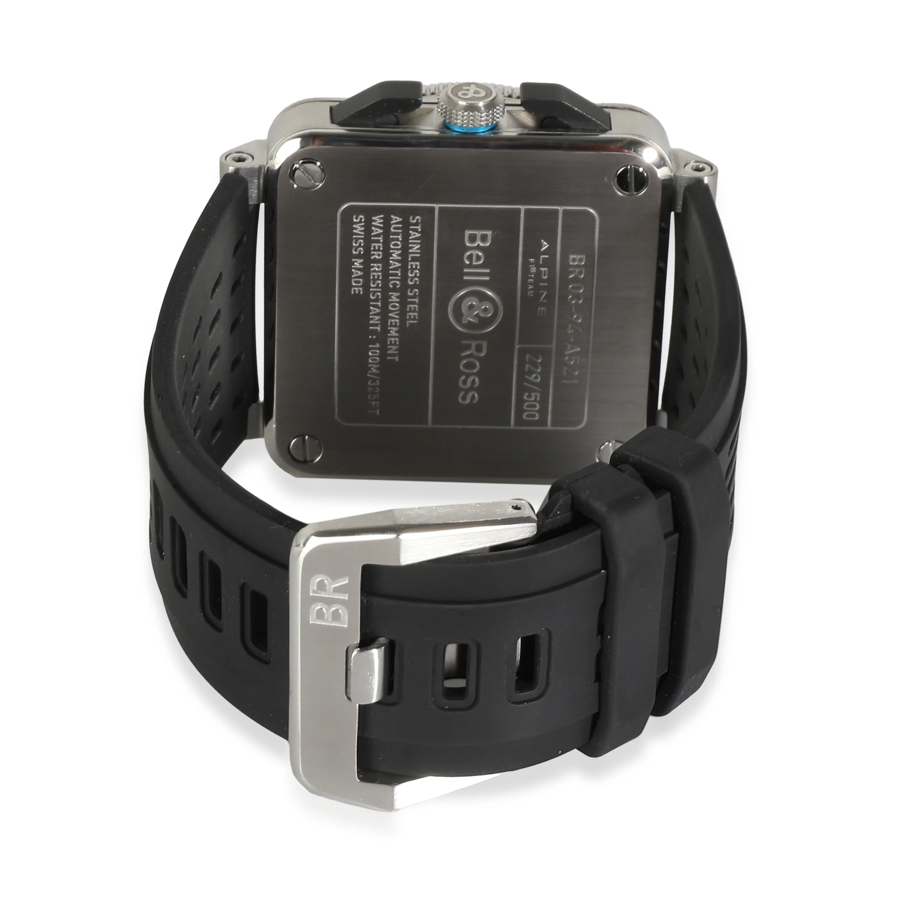 Alpine F1 BR 03-94-A521 Mens Watch in Stainless Steel - Image 4