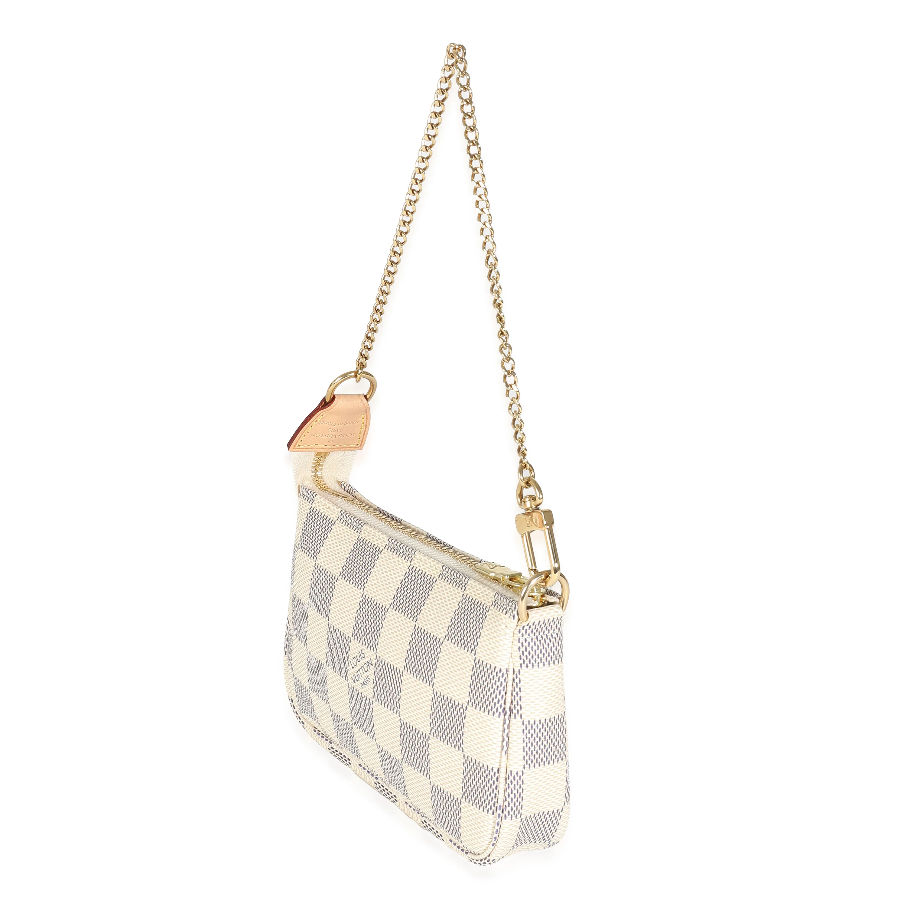 Louis Vuitton Damier Azur Canvas Mini Pochette Accessoires - Image 2