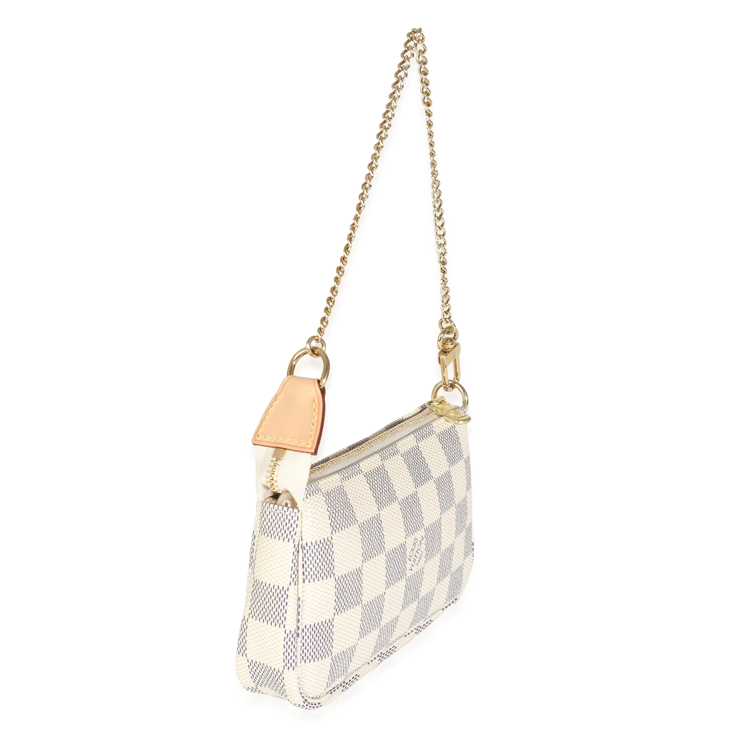 Louis Vuitton Damier Azur Canvas Mini Pochette Accessoires - Image 3