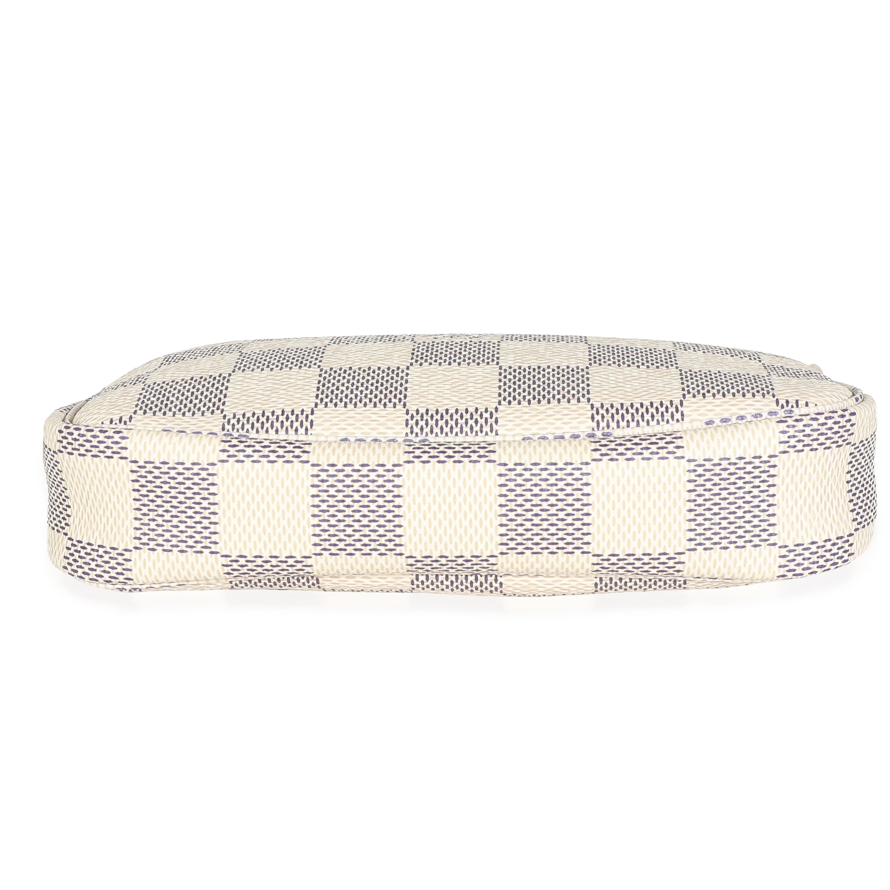 Louis Vuitton Damier Azur Canvas Mini Pochette Accessoires - Image 5