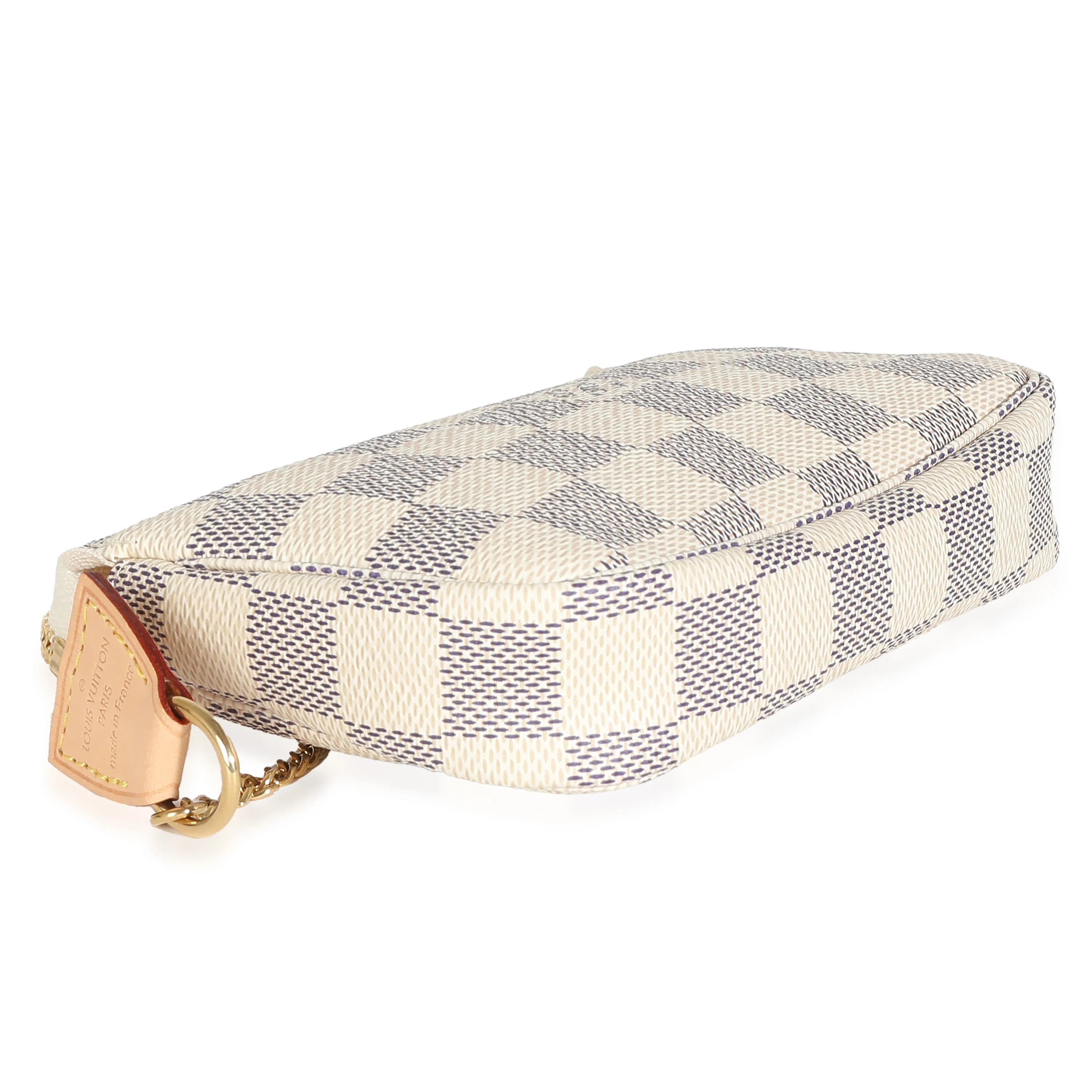 Louis Vuitton Damier Azur Canvas Mini Pochette Accessoires - Image 7