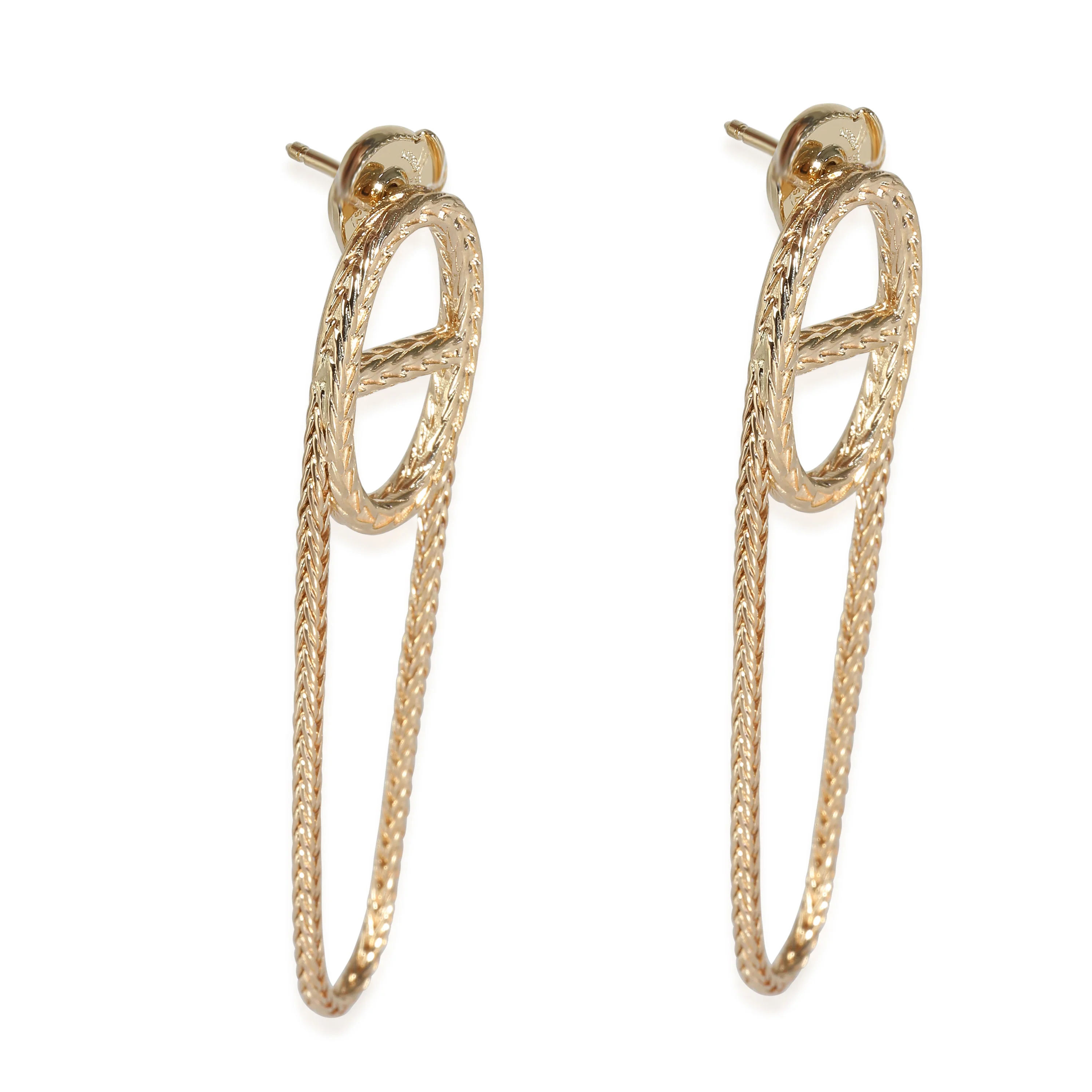 Chaine dancre Danae Earrings in 18K Yellow Gold - Image 3