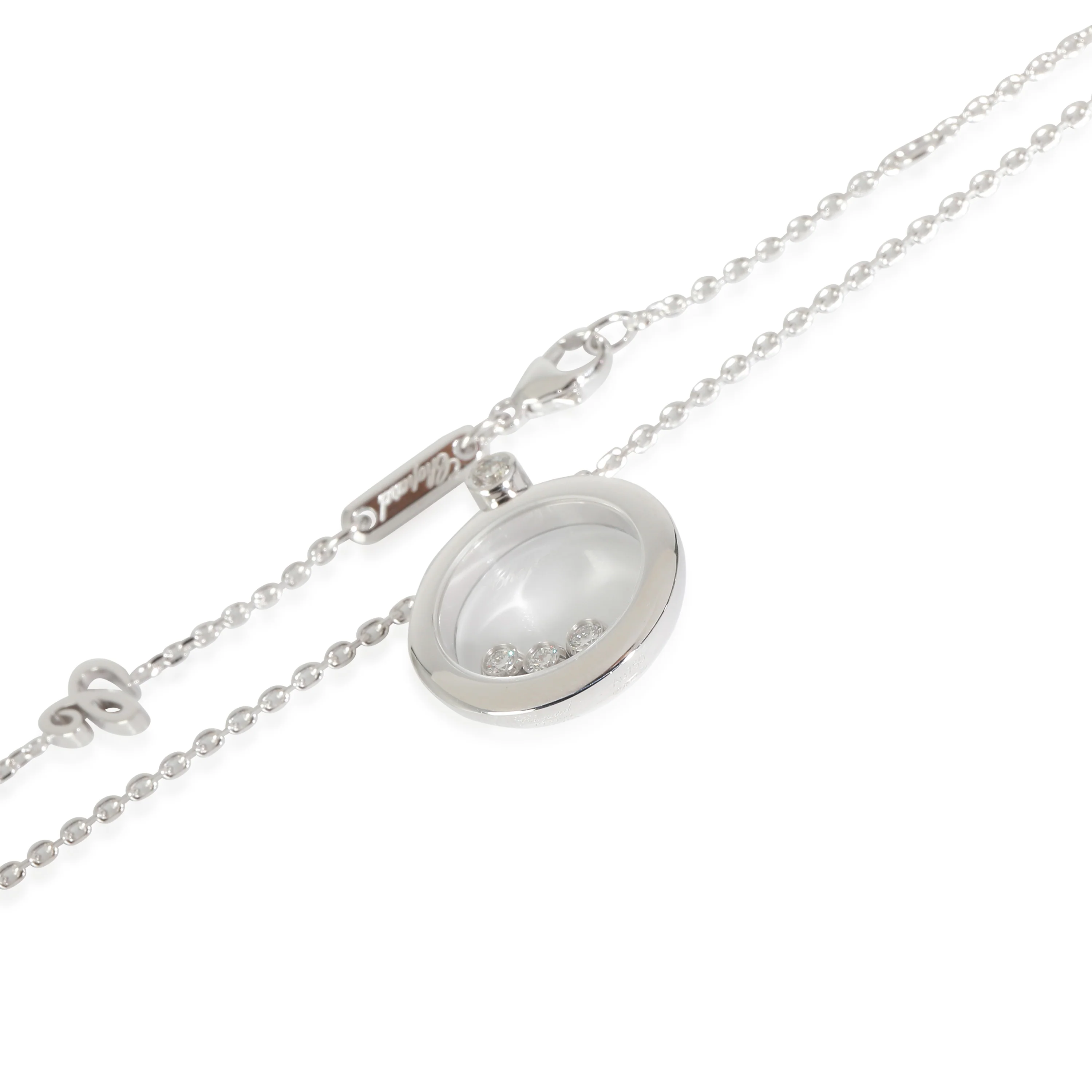 Happy Diamonds Icons Pendant in 18K White Gold 0.23 CTW - Image 2