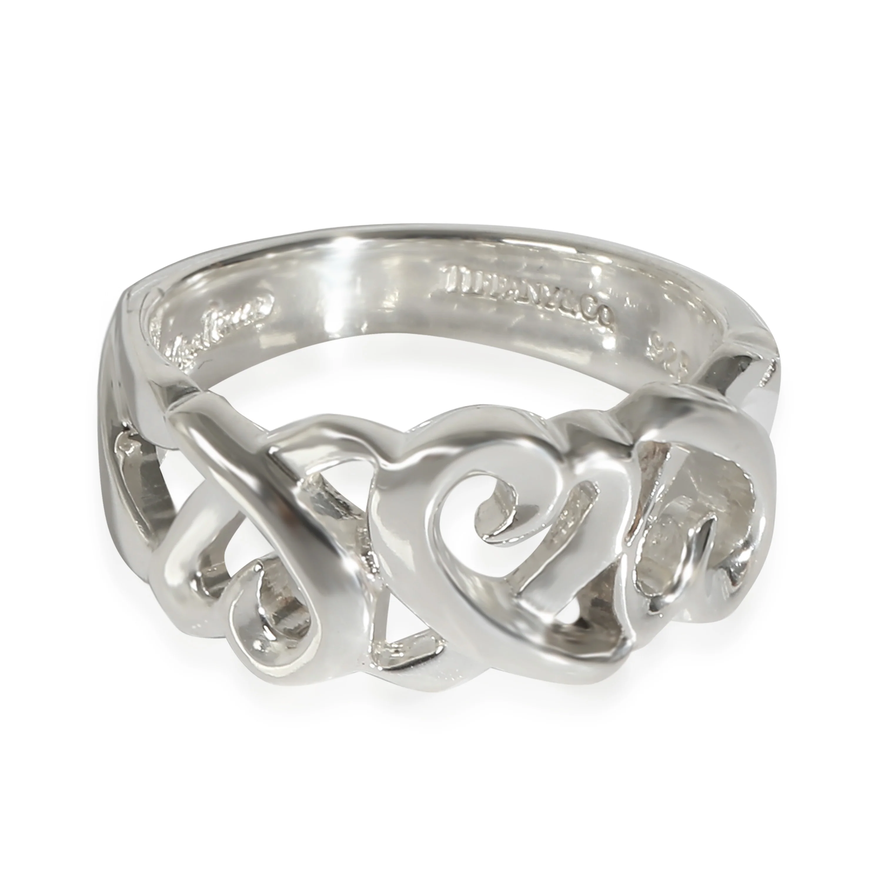 Tiffany & Co. Paloma Picasso Loving Hearts Band in Sterling Silver