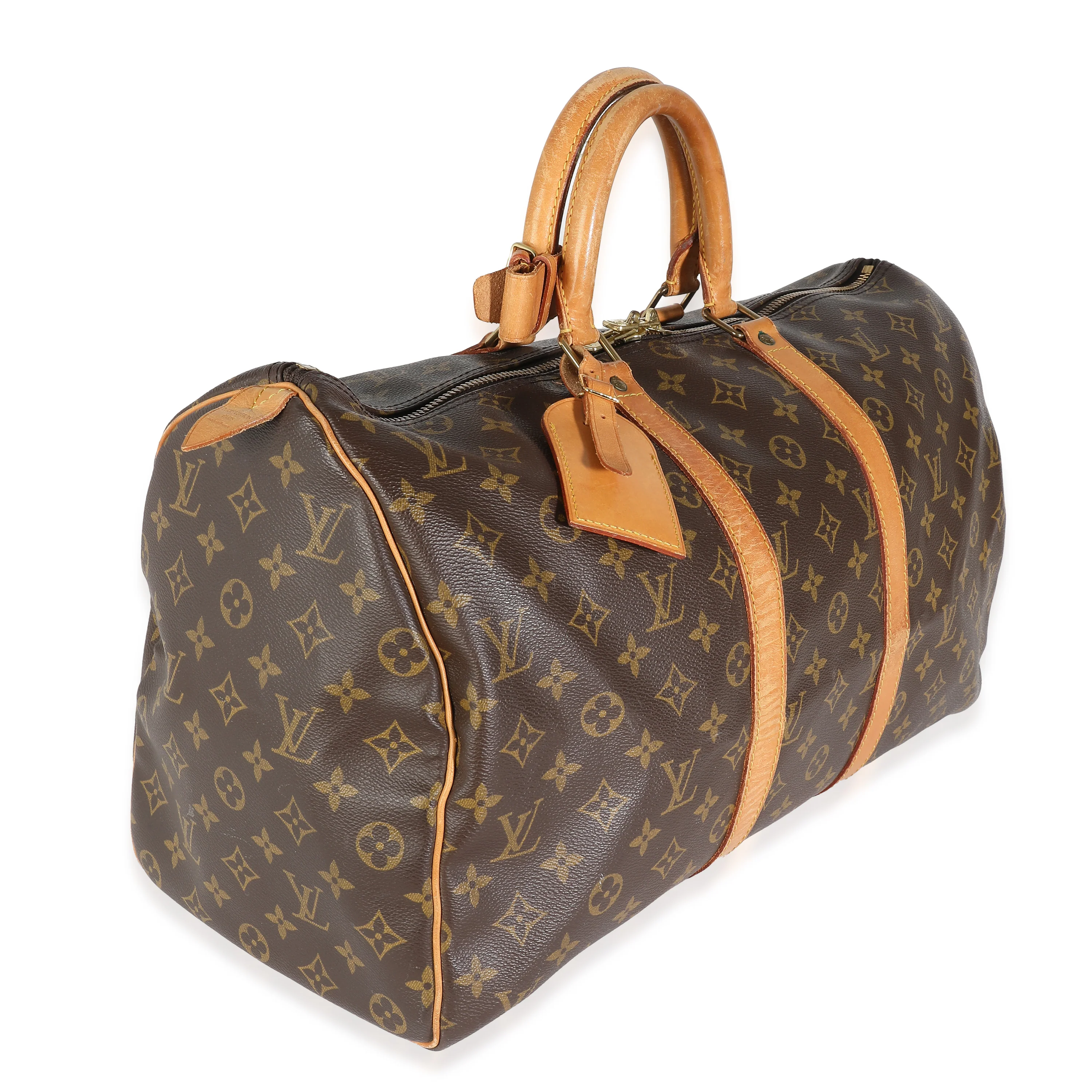 Louis Vuitton Monogram Canvas Keepall 45 - Image 3