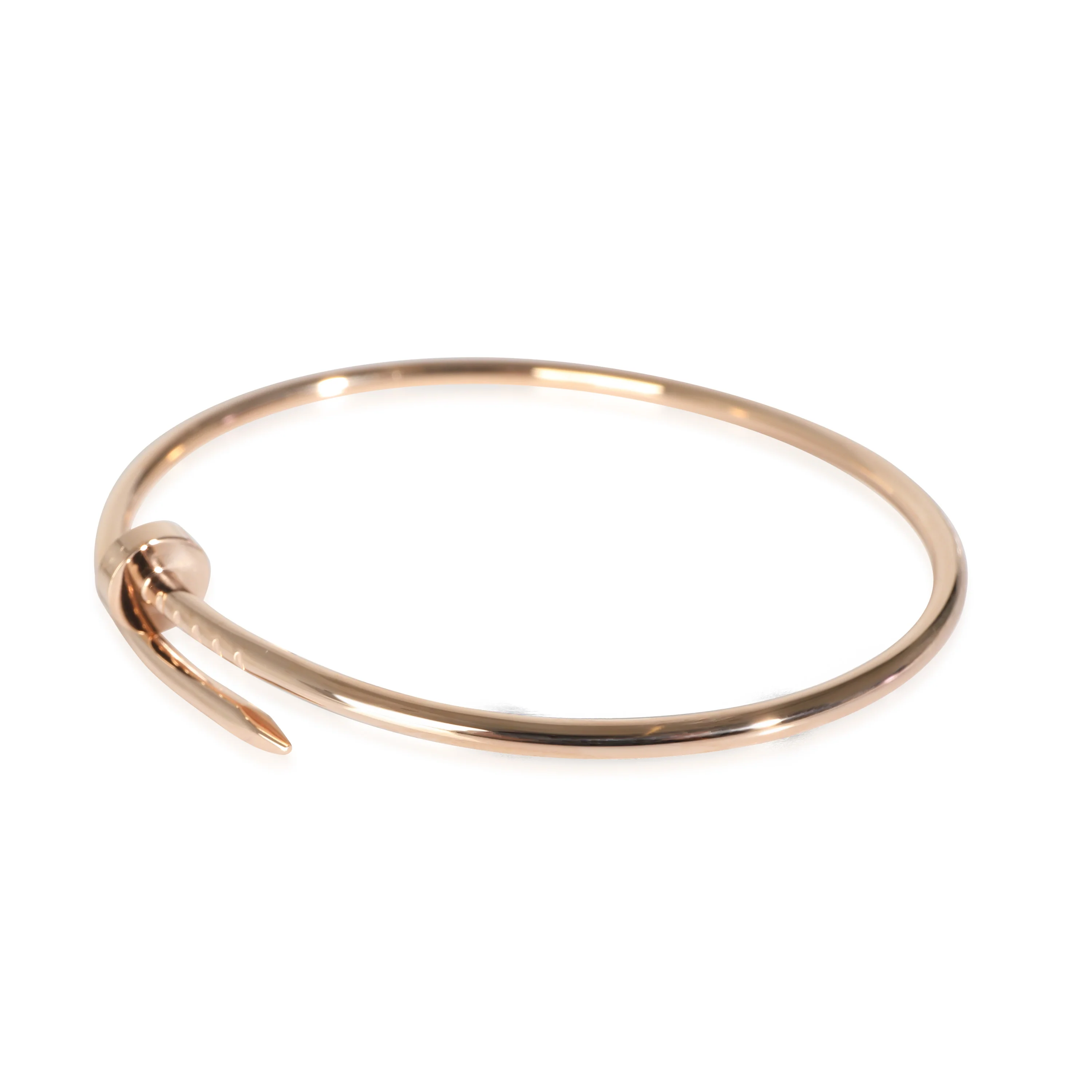 Cartier Juste Un Clou Bracelet, Small Model (Rose Gold) - Image 2