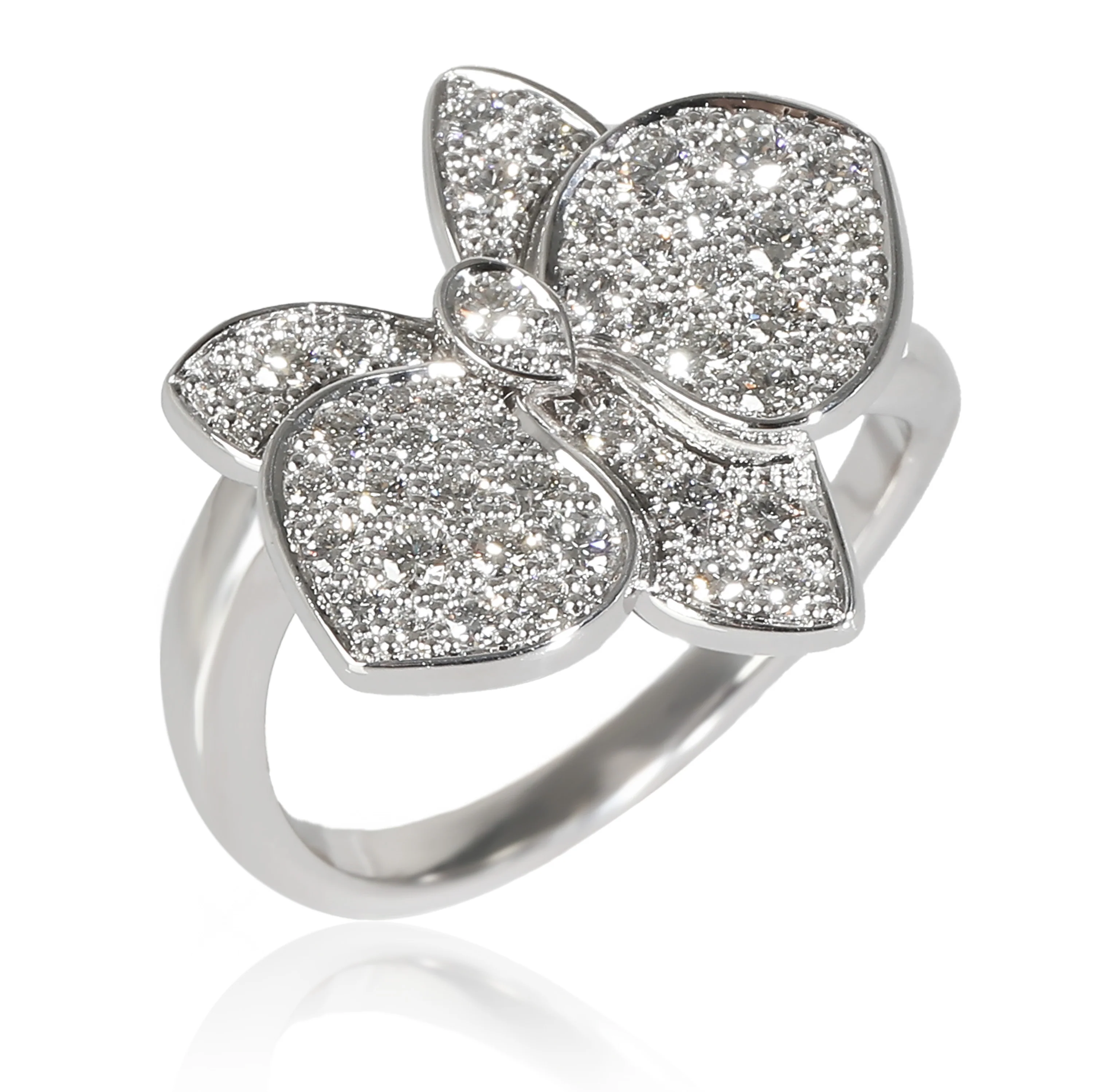 Caresse dOrchidees Ring (White Gold) - Image 3