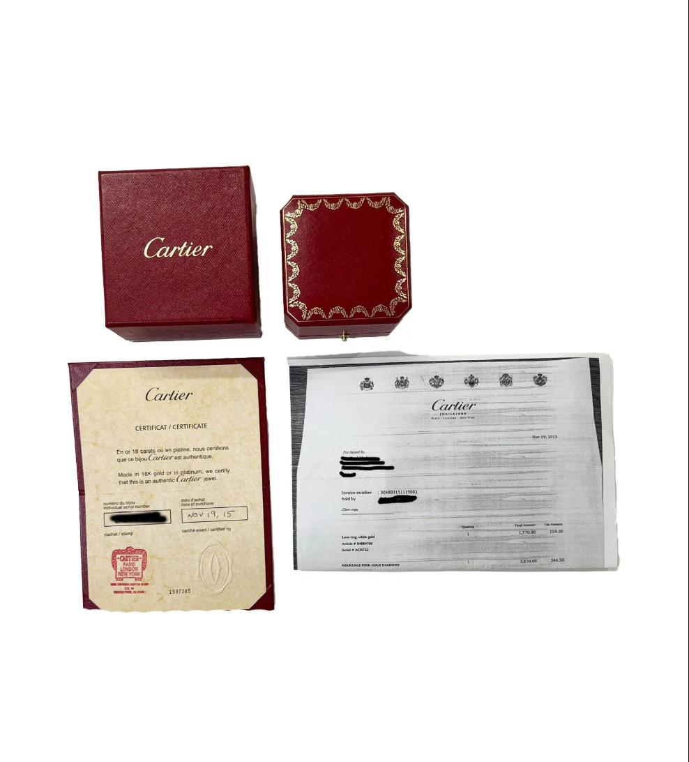 Caresse dOrchidees Ring (White Gold) - Image 5