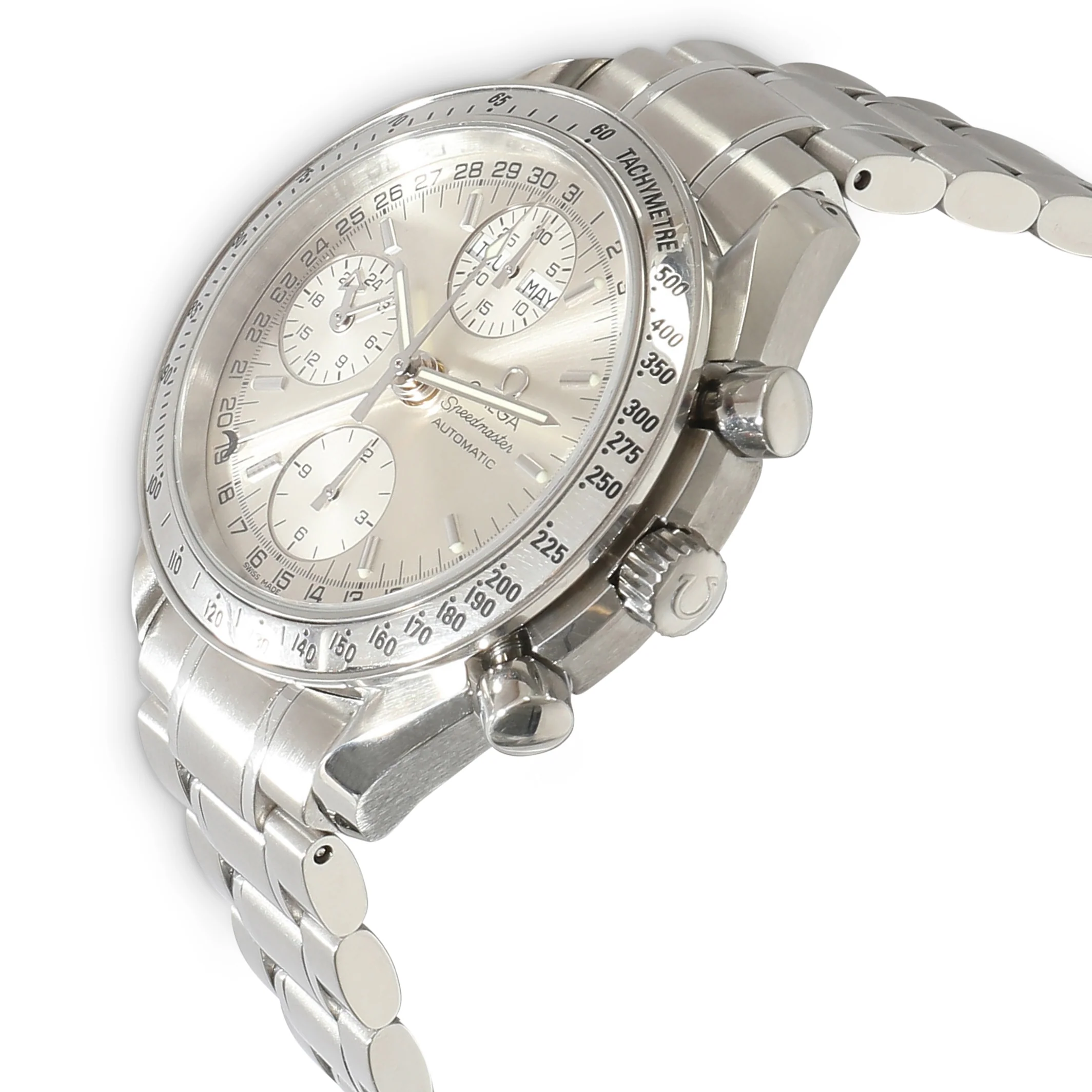 Speedmaster Triple Date 3523.30 Mens Watch in Stainless Steel - Image 3