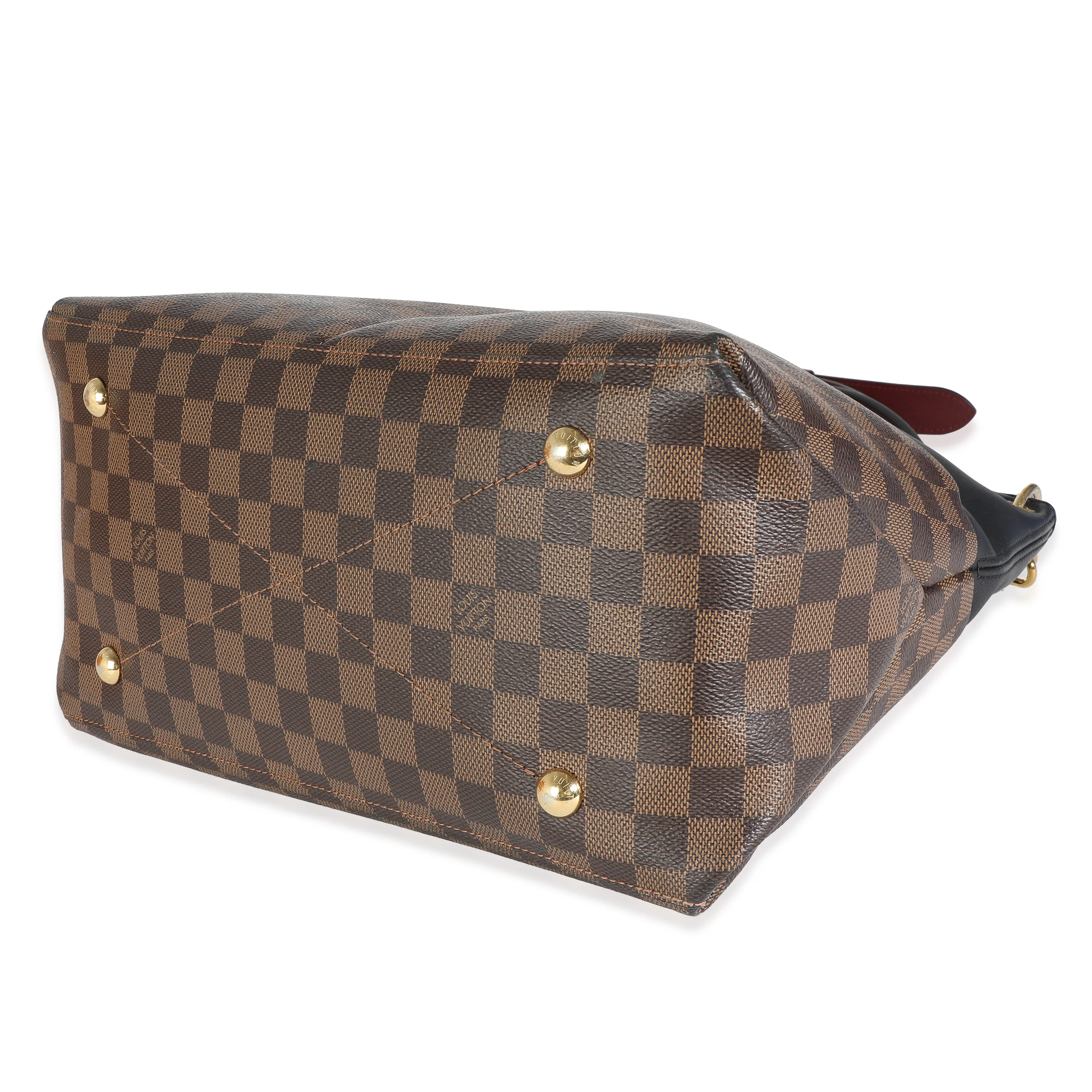 Louis Vuitton Black Damier Ebene Canvas Maida Hobo - Image 7