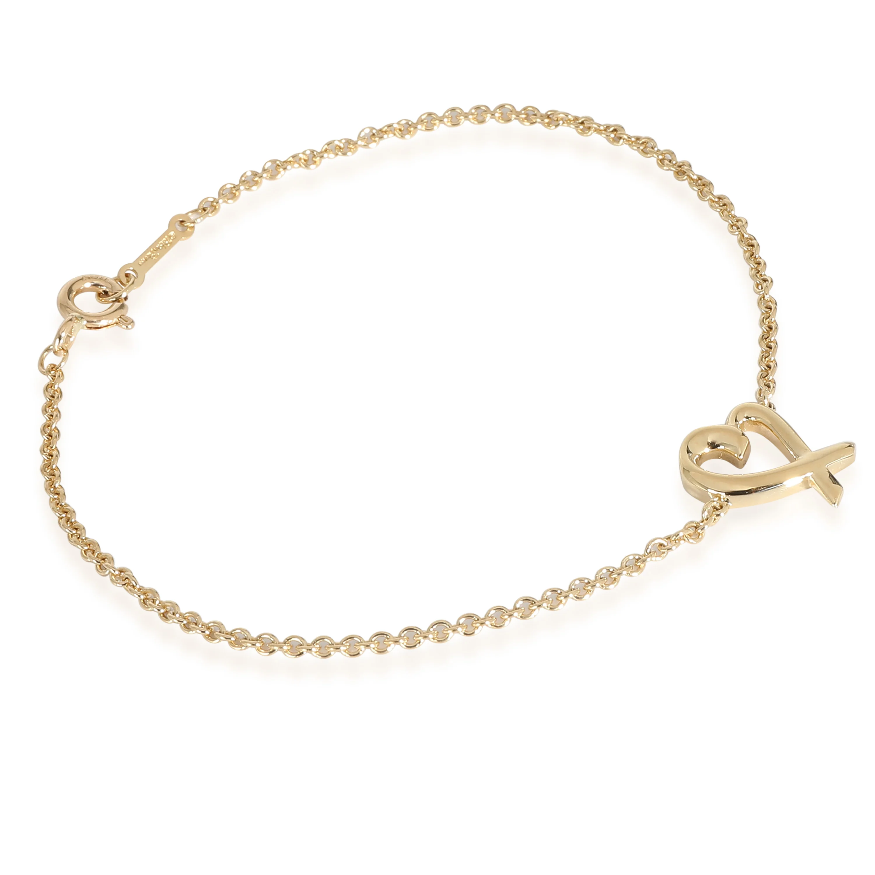 Paloma Picasso Loving Heart  Bracelet in 18k Yellow Gold - Image 3