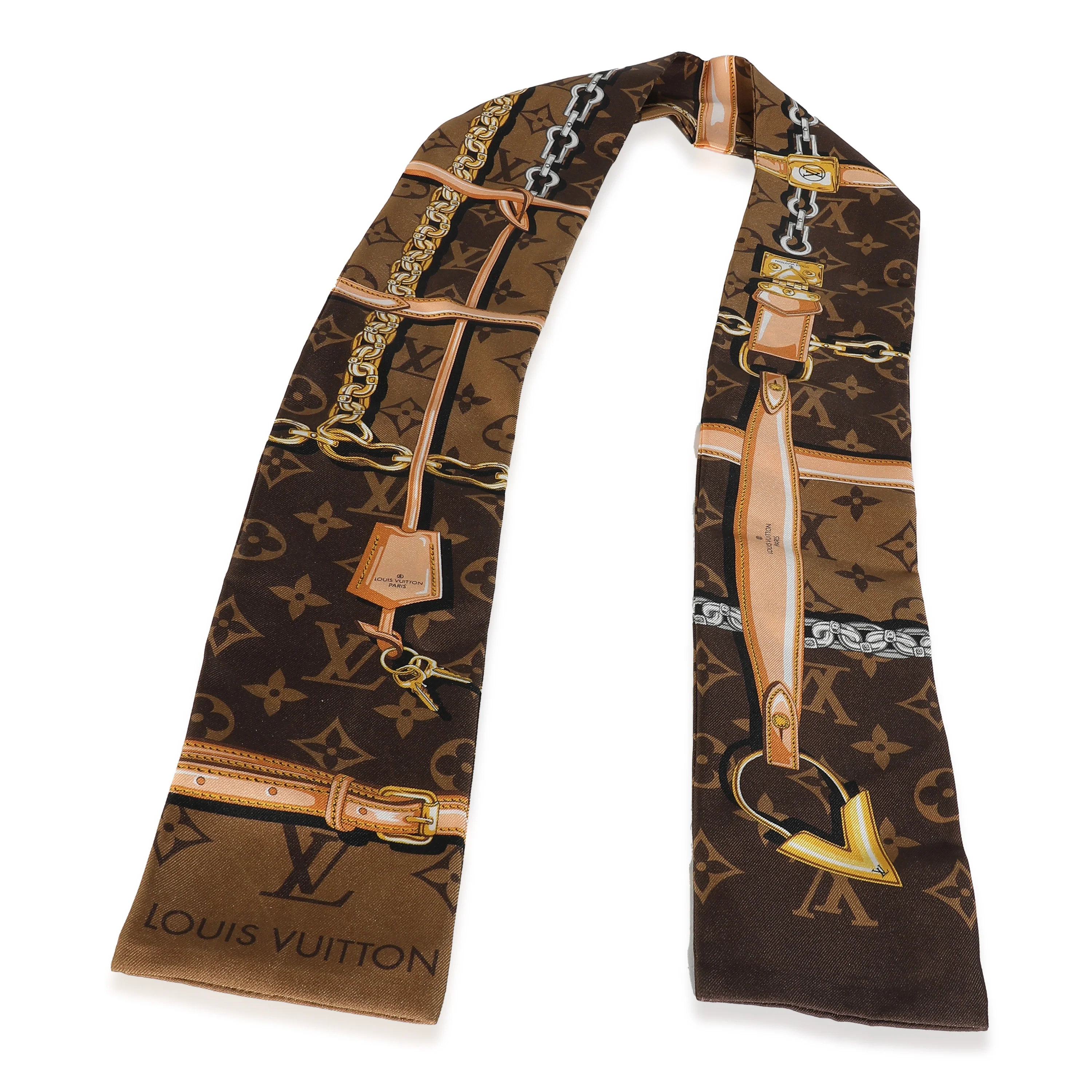 Louis Vuitton Silk Monogram Confidential Bandeau - Image 4