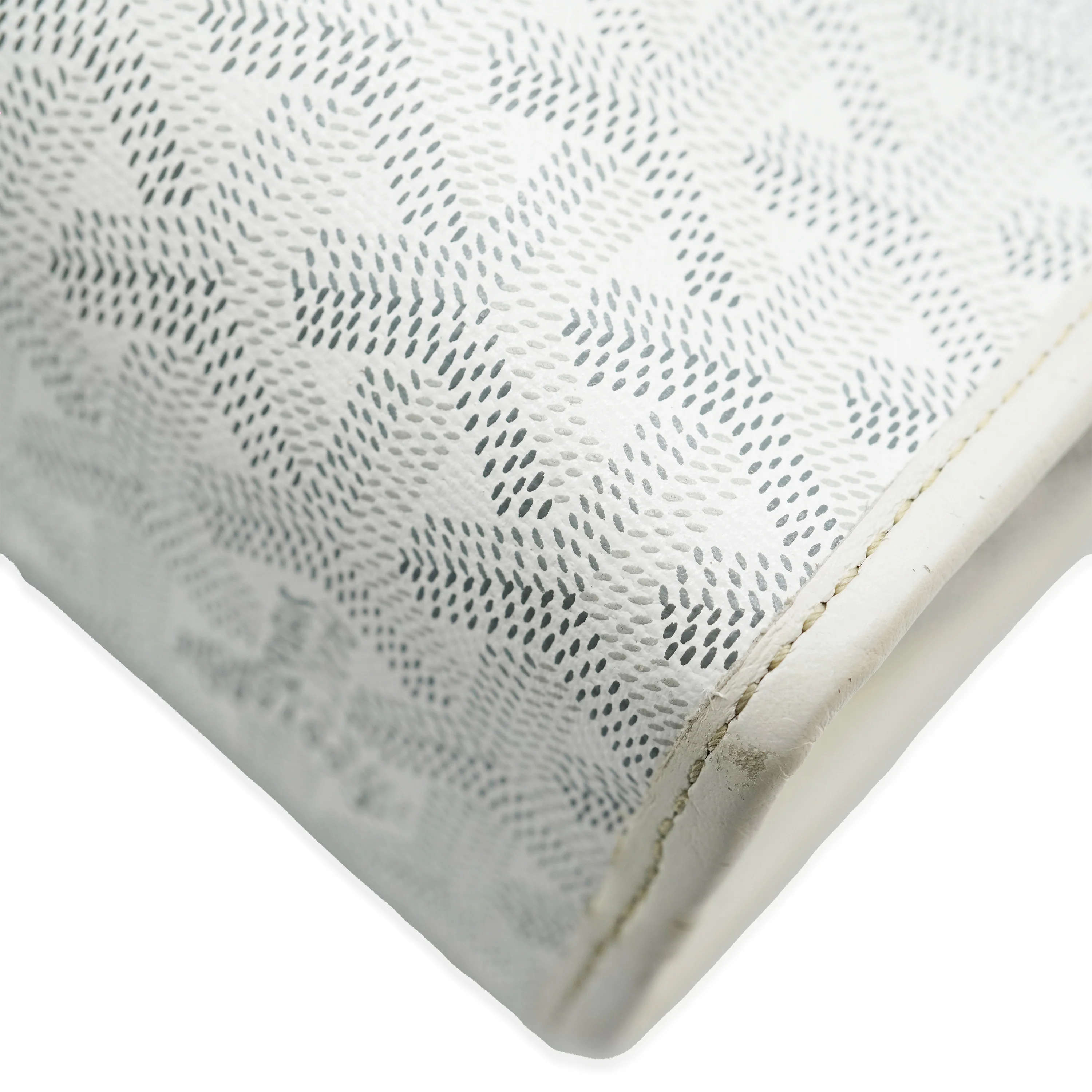 White Goyardine Canvas Jouvence Toiletry MM - Image 9