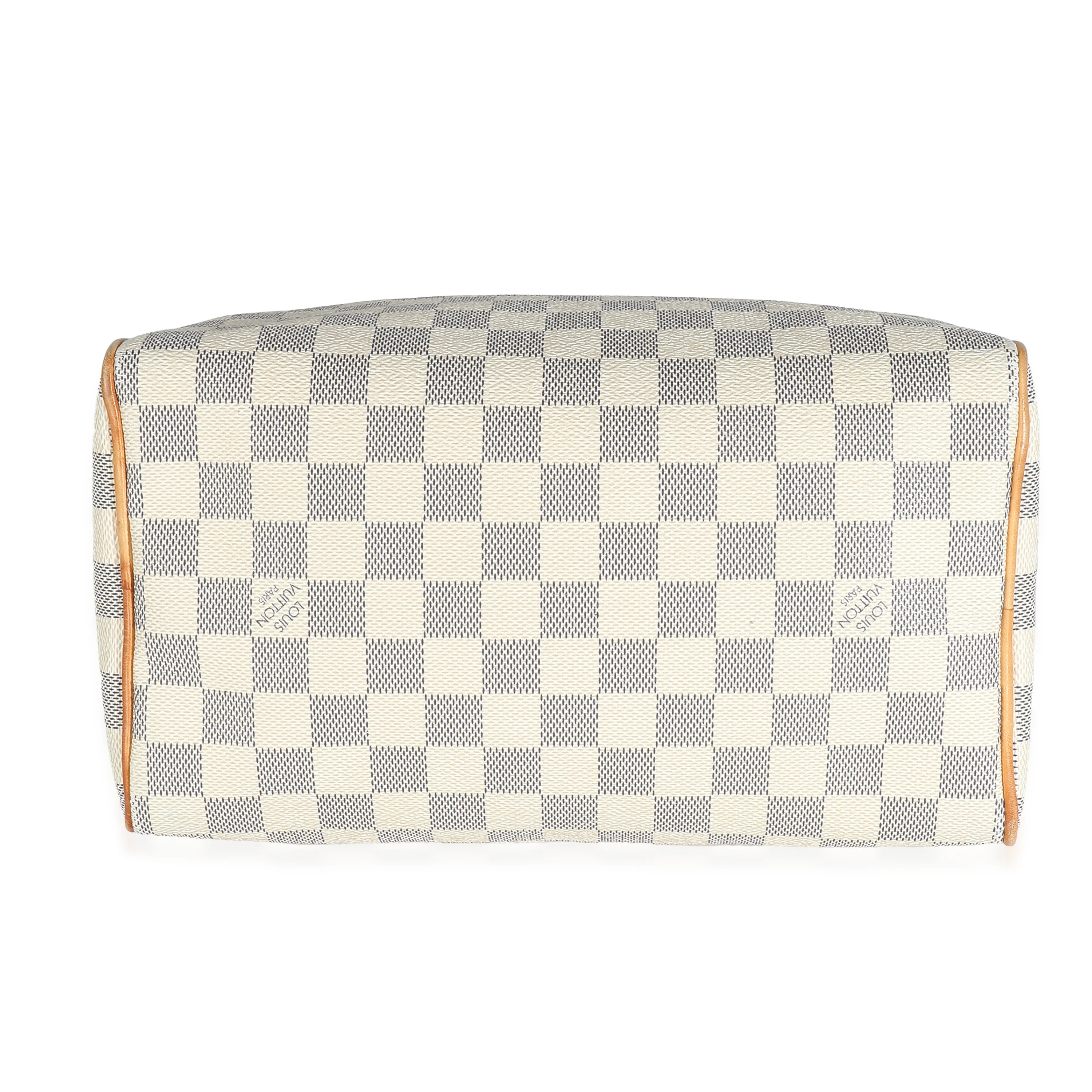 Louis Vuitton Damier Azur Canvas Speedy 25 - Image 5