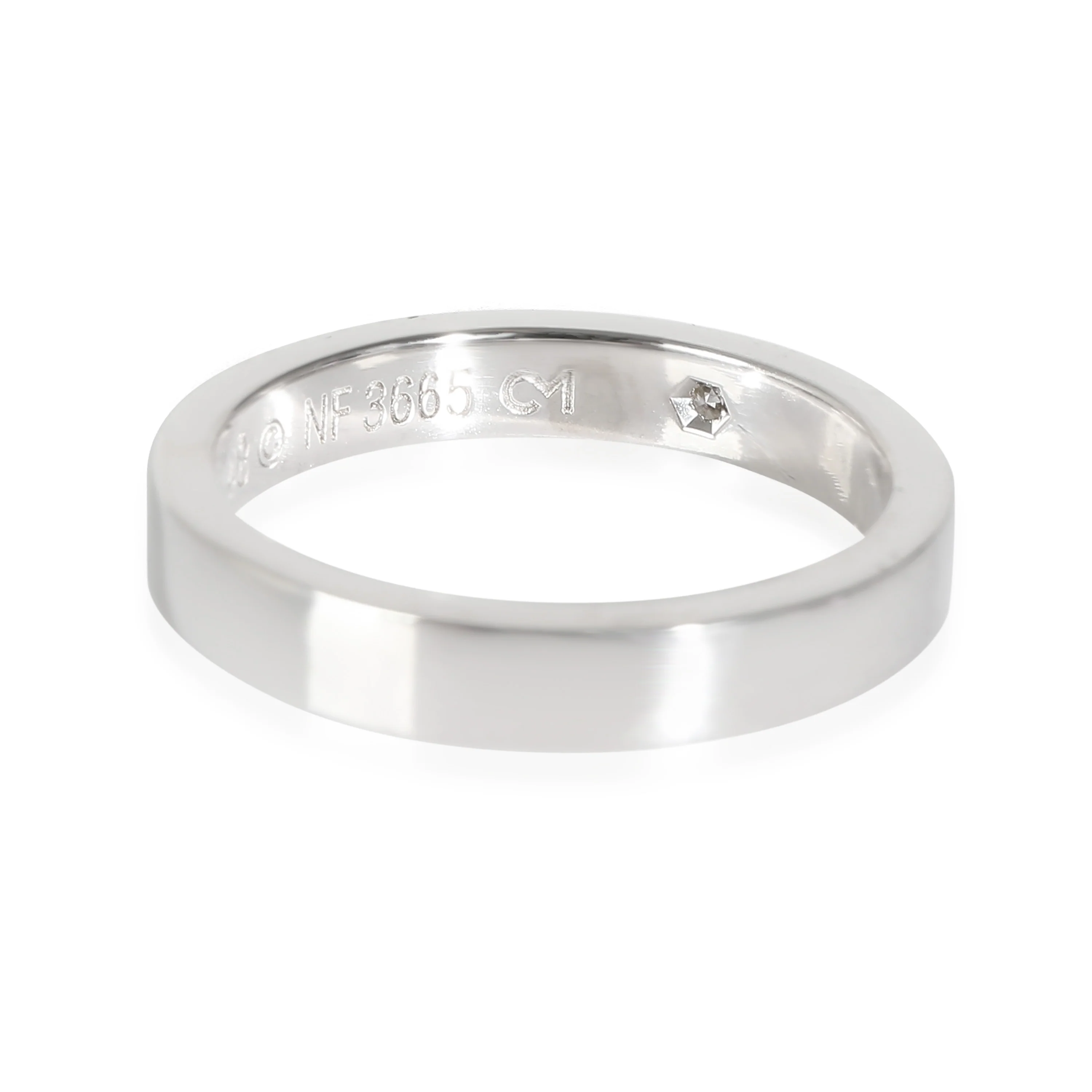 C De Cartier Wedding Band (Platinum) - Image 4