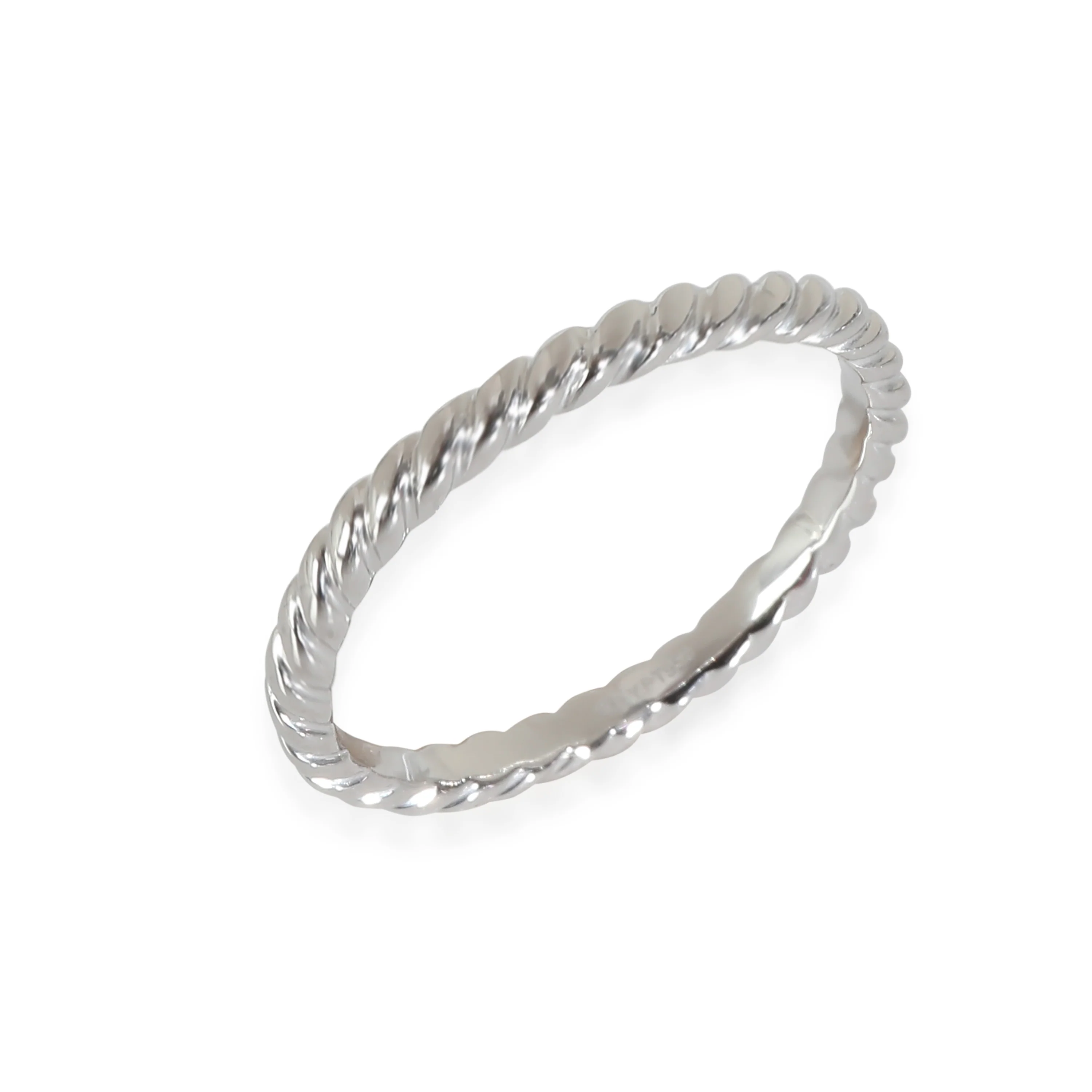 David Yurman Wedding Band Collection 2 mm Band in  Platinum - Image 4