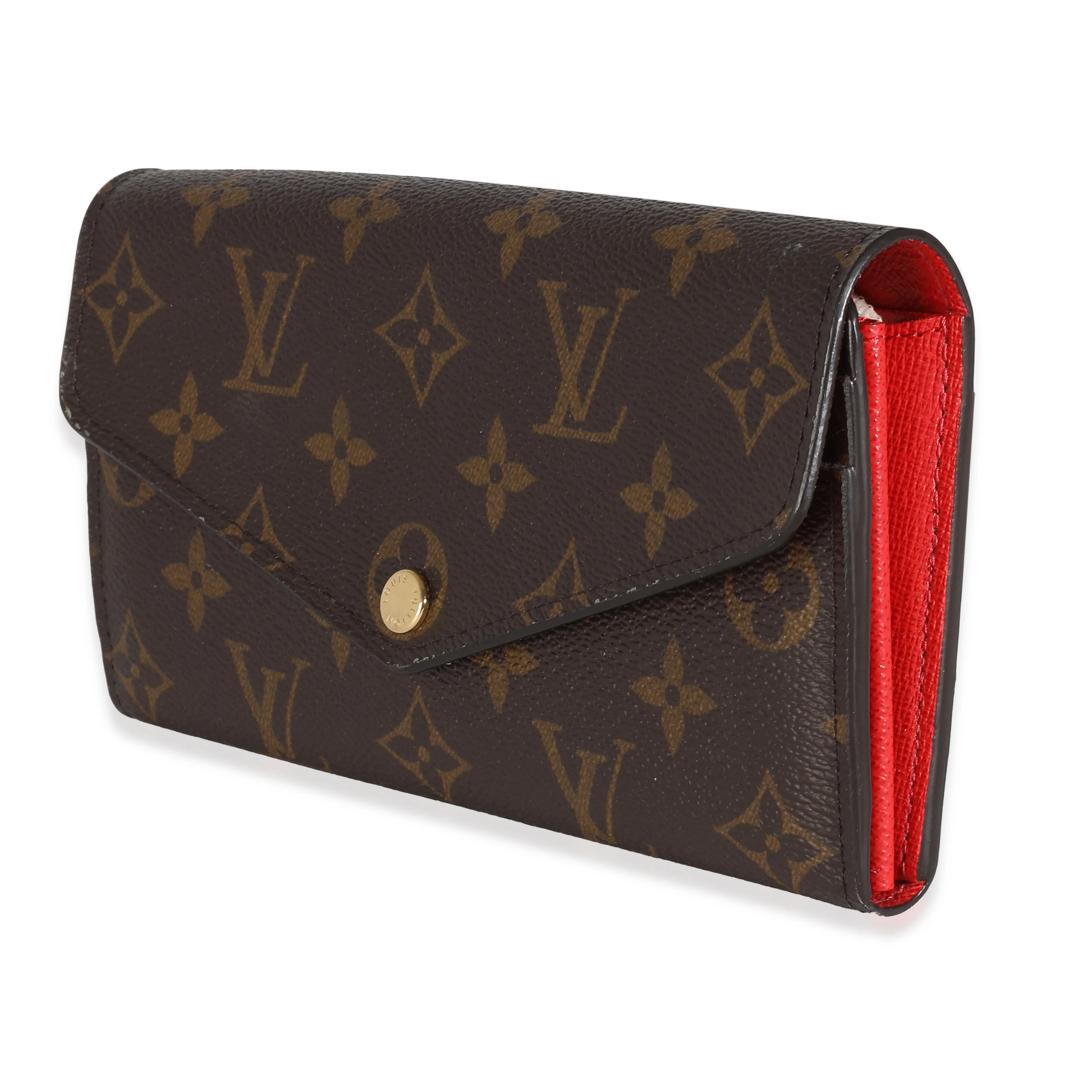 Louis Vuitton Poppy Monogram Canvas Sarah Wallet - Image 2