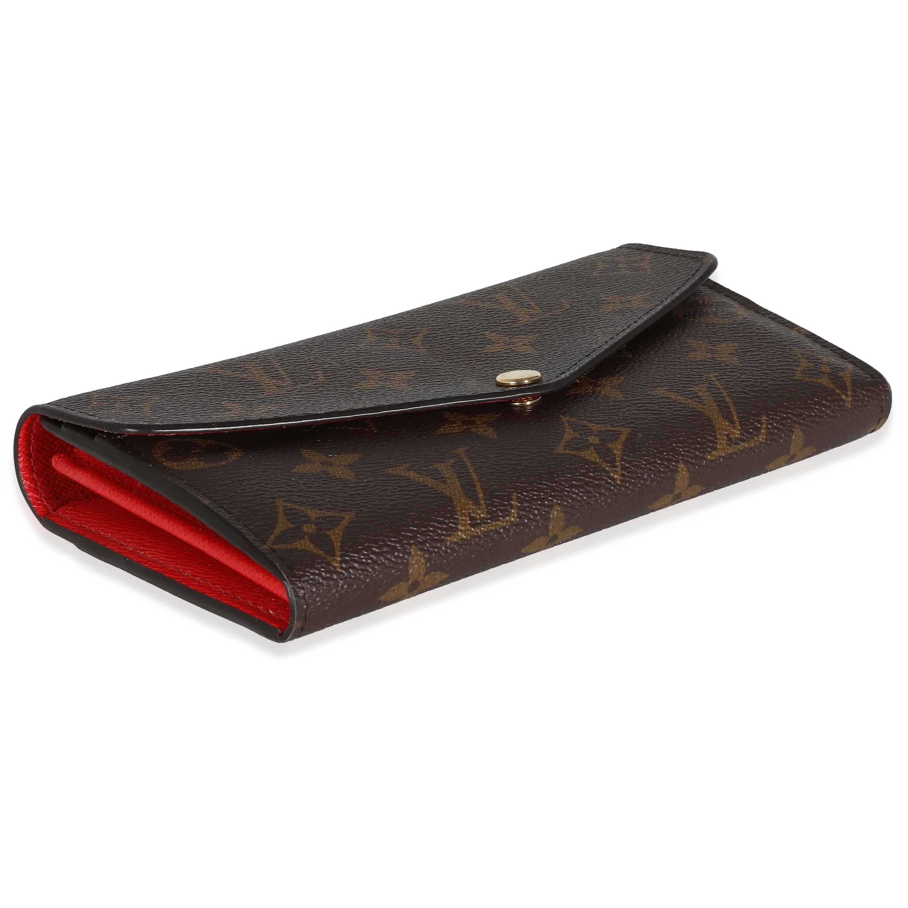 Louis Vuitton Poppy Monogram Canvas Sarah Wallet - Image 6