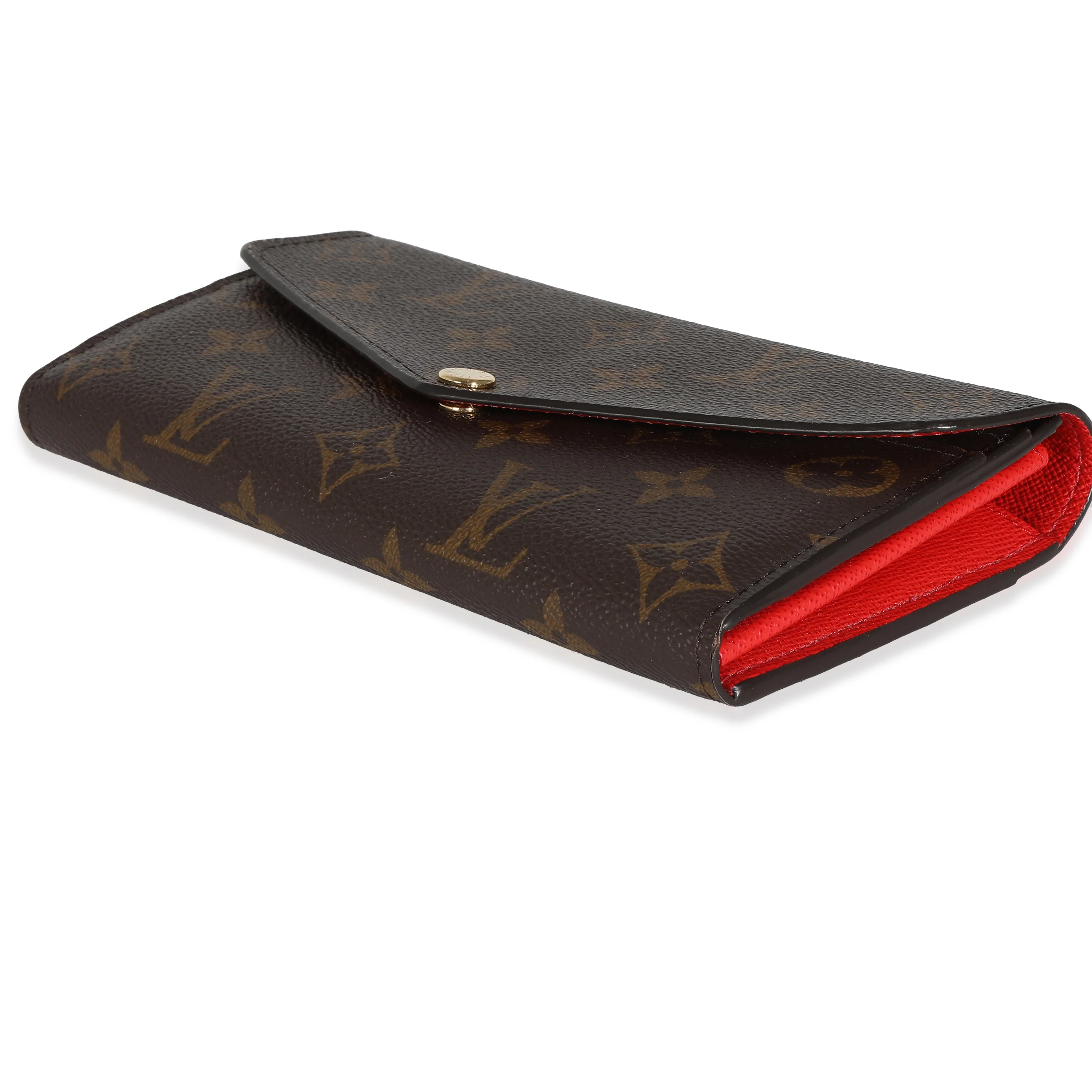 Louis Vuitton Poppy Monogram Canvas Sarah Wallet - Image 7