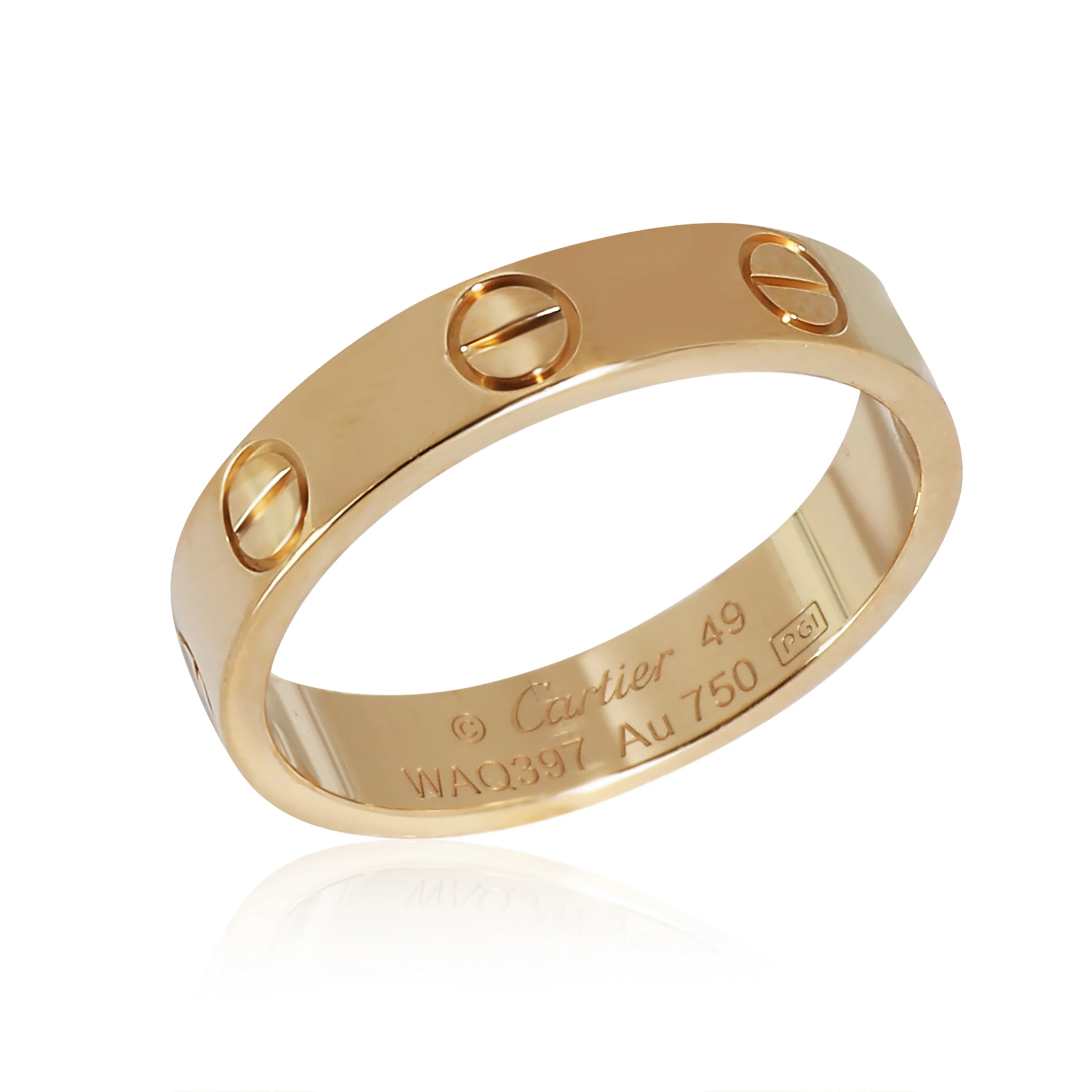 Love Wedding Band (Yellow Gold) - Image 3