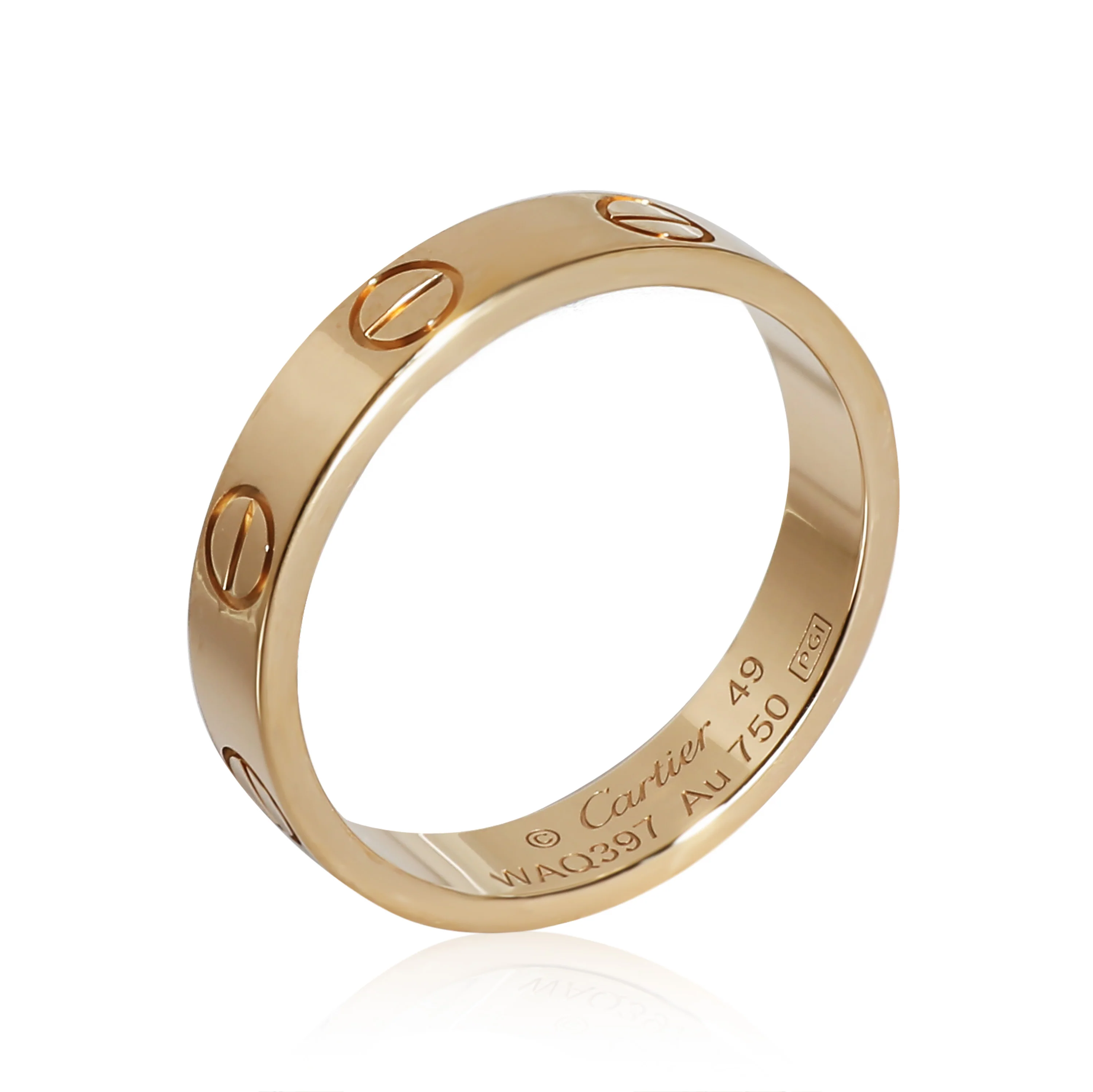 Love Wedding Band (Yellow Gold) - Image 5