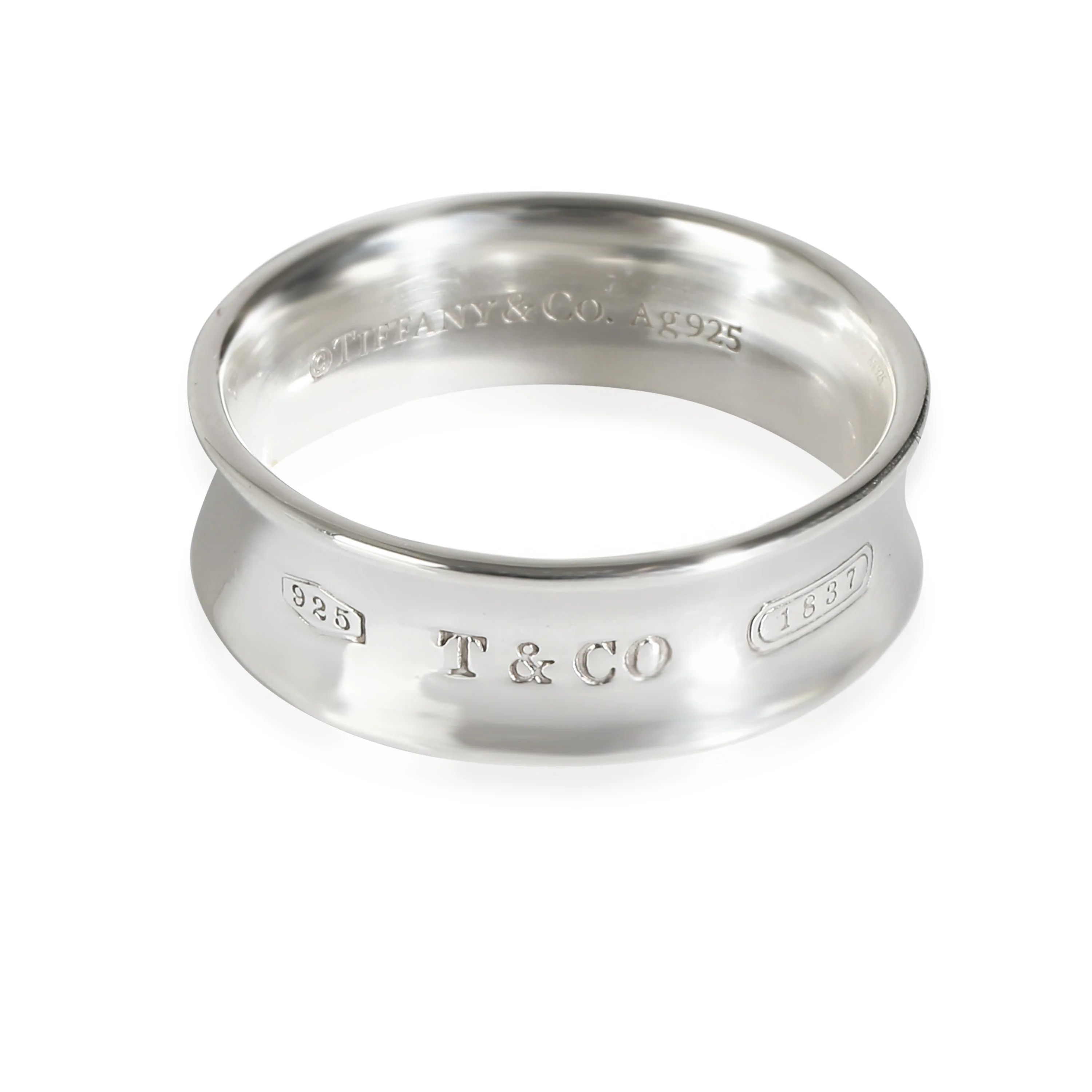 1837 Band in Sterling Silver