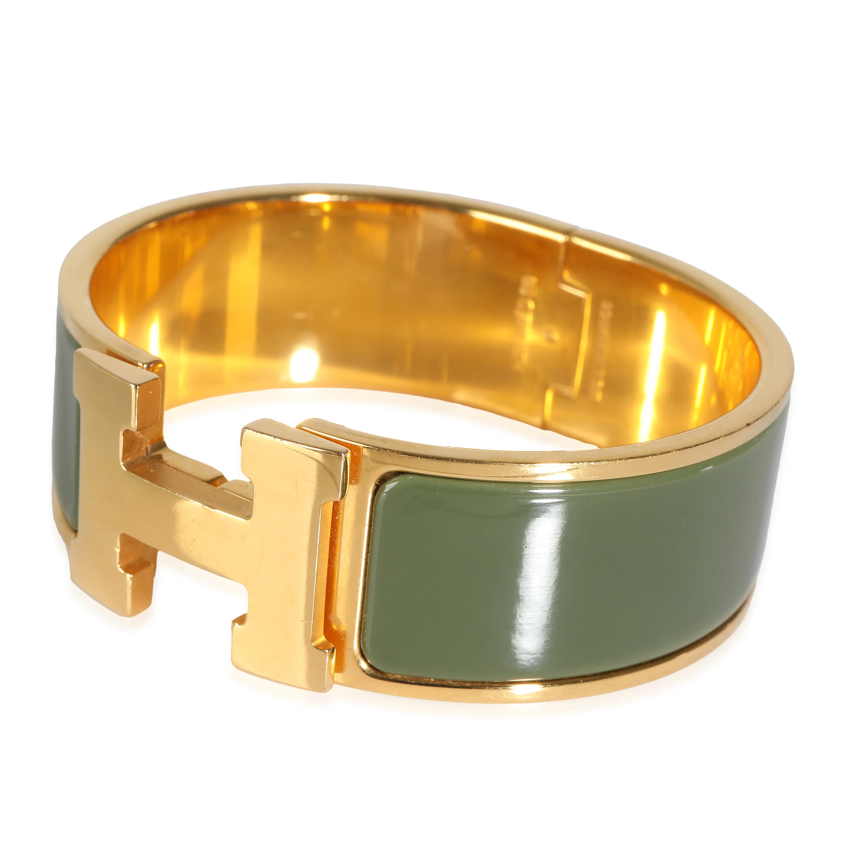 Hermès Clic Clac Bracelet in Gold Plated - Image 2