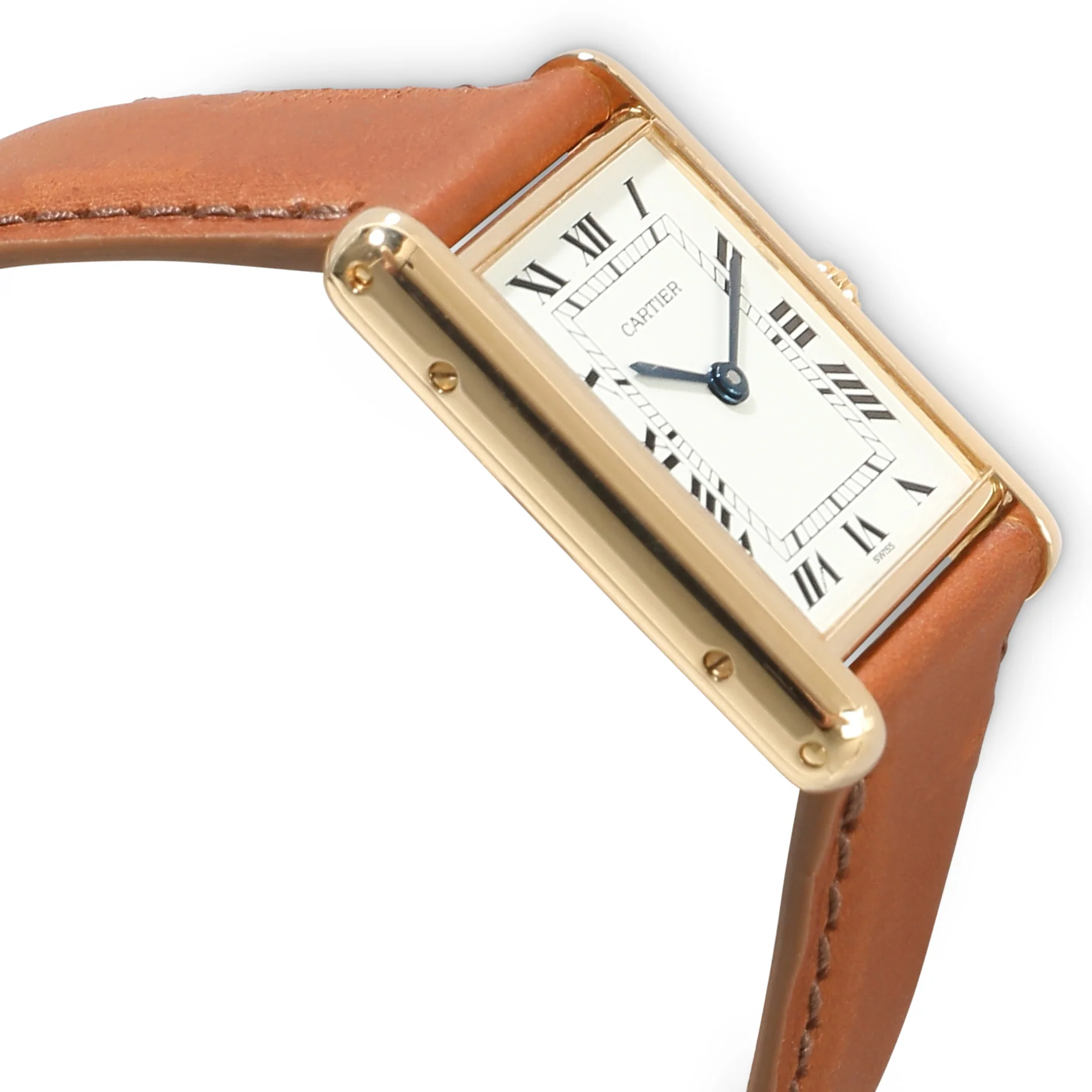 Tank Louis Cartier 88105 Unisex Watch in 18kt Yellow Gold - Image 2