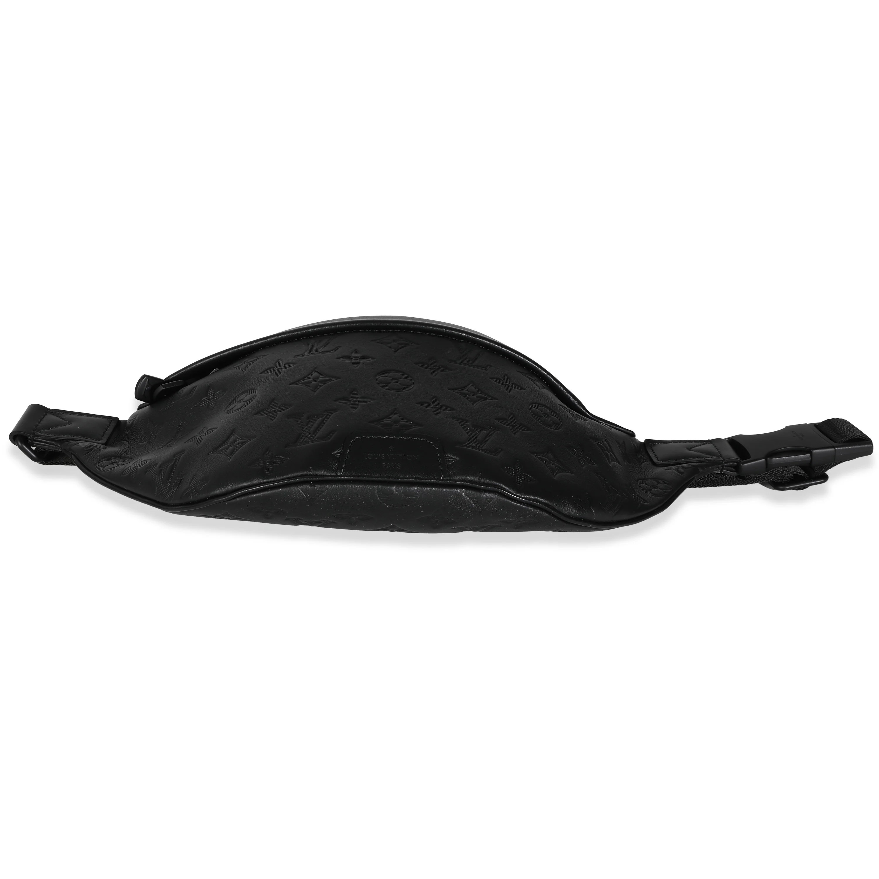 Louis Vuitton Black Monogram Shadow Calfskin Discovery Bumbag PM - Image 7