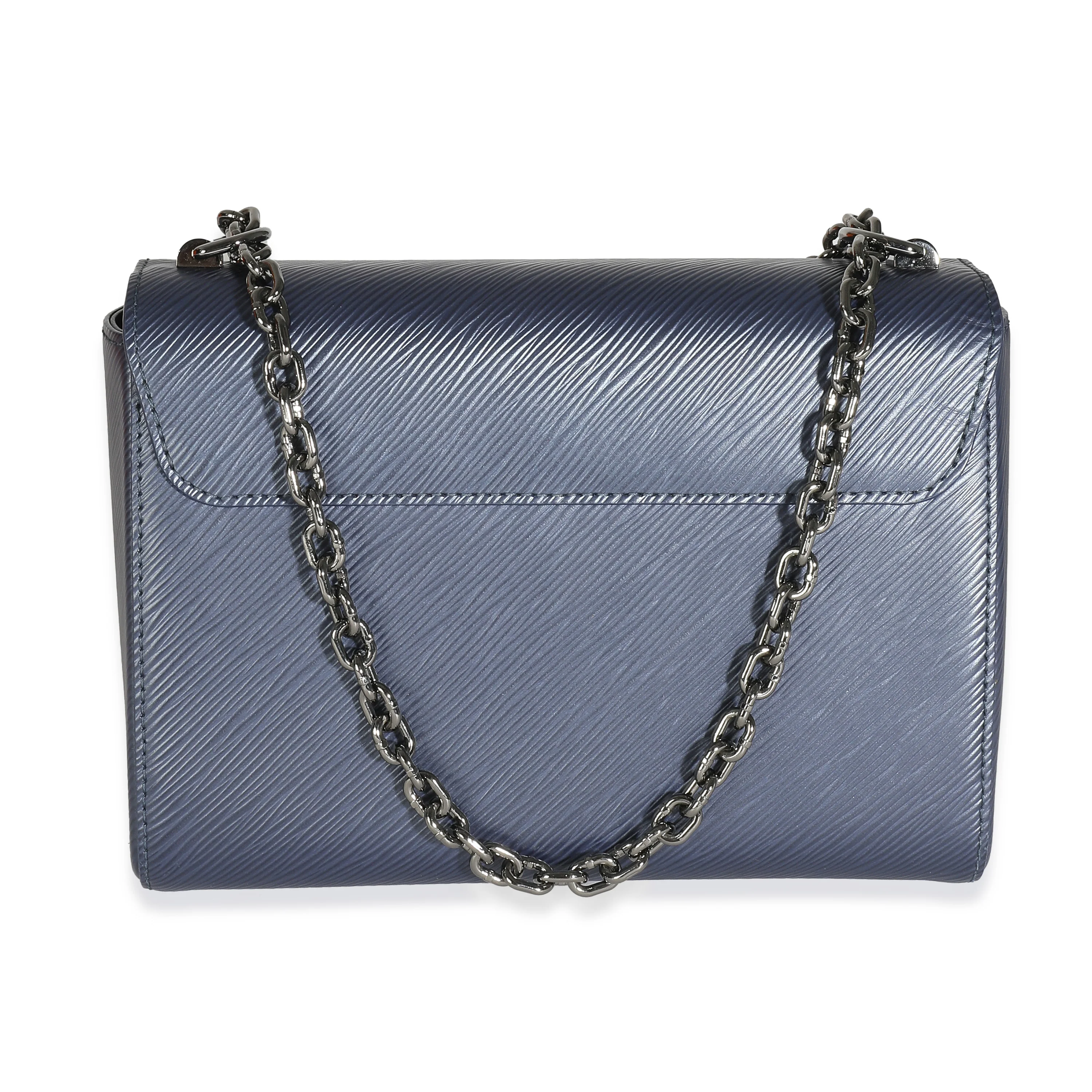 Louis Vuitton Navy Epi Twist MM - Image 5