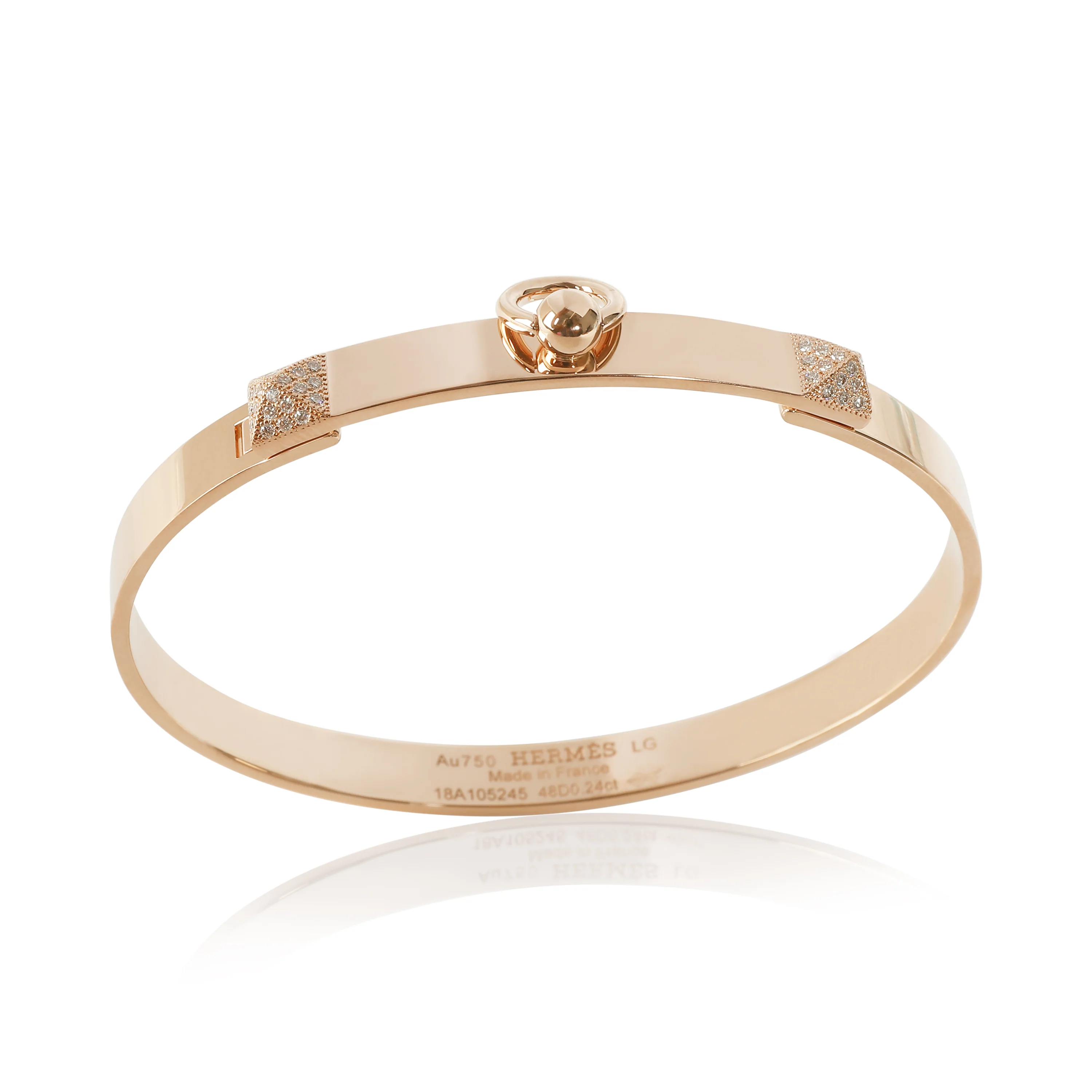 Collier De Chien Bracelet in 18K Rose Gold, .24 Ctw. - Image 4