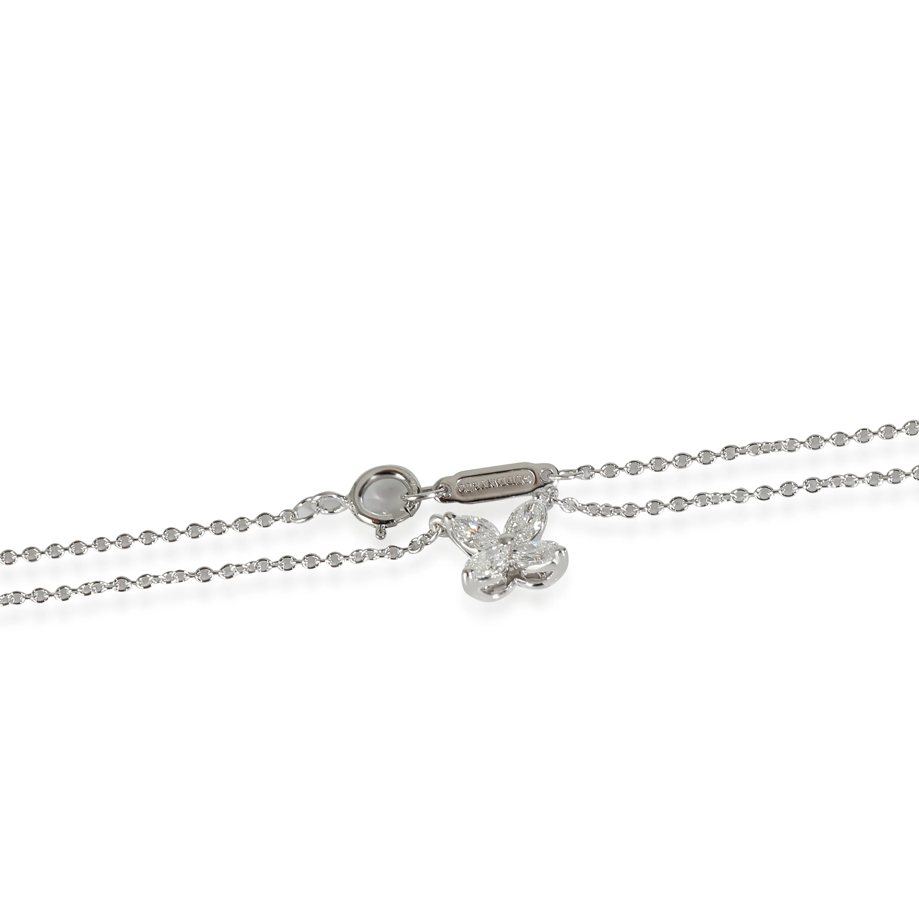 Tiffany & Co. Victoria Pendant in Platinum 0.32 CTW - Image 3