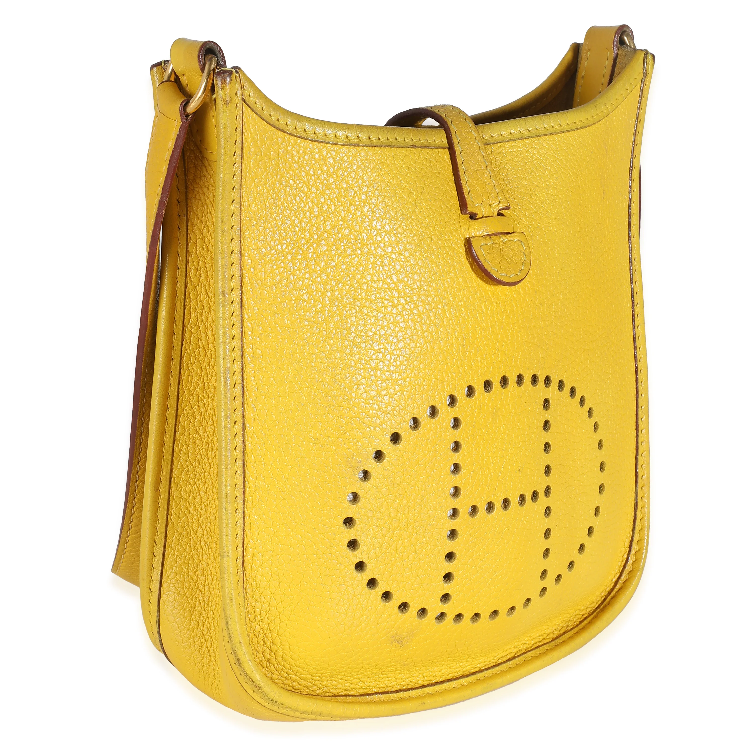 Jaune Ambre Clemence Mini Evelyne 16 TPM GHW - Image 3