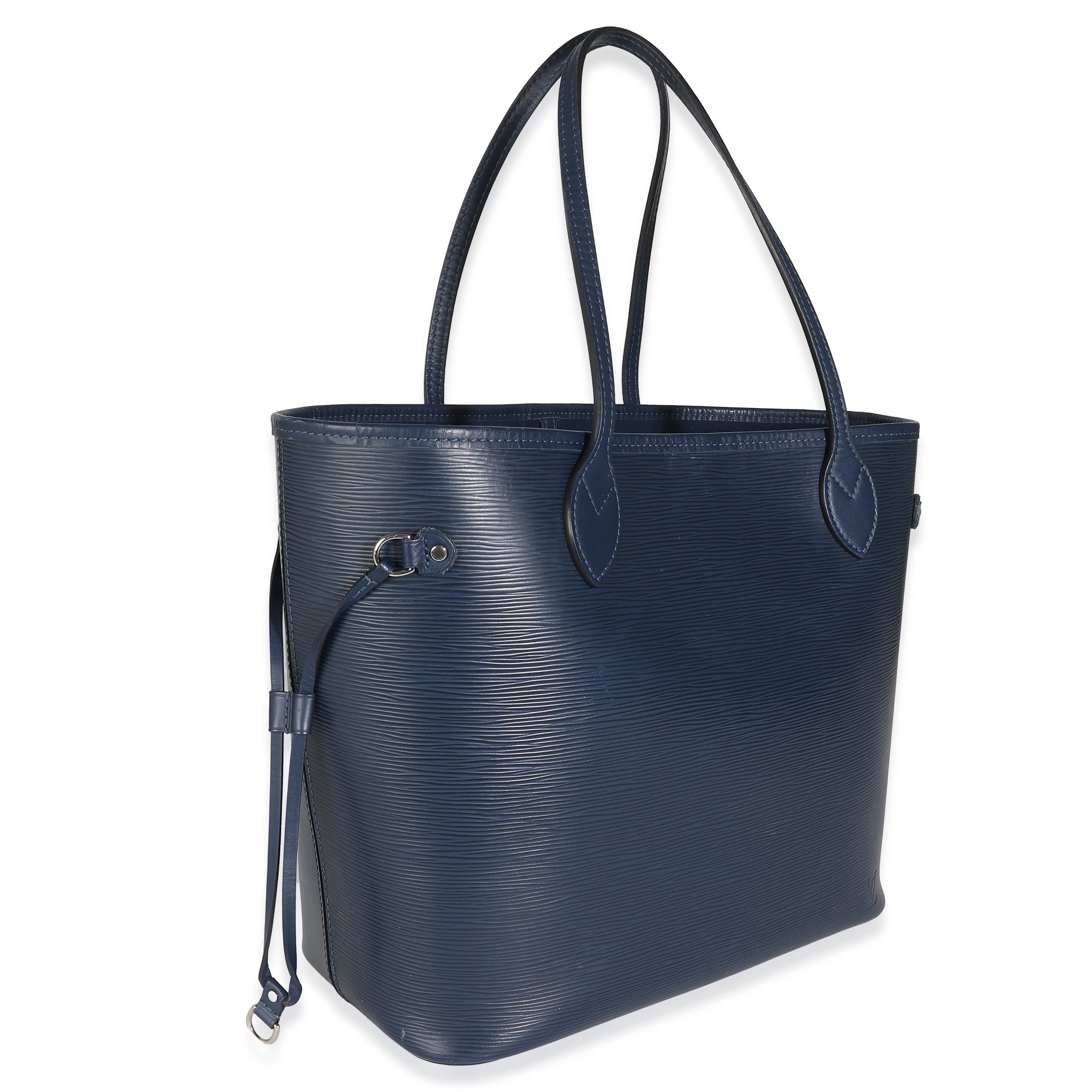 Louis Vuitton Blue Marine Epi Neverfull MM - Image 3